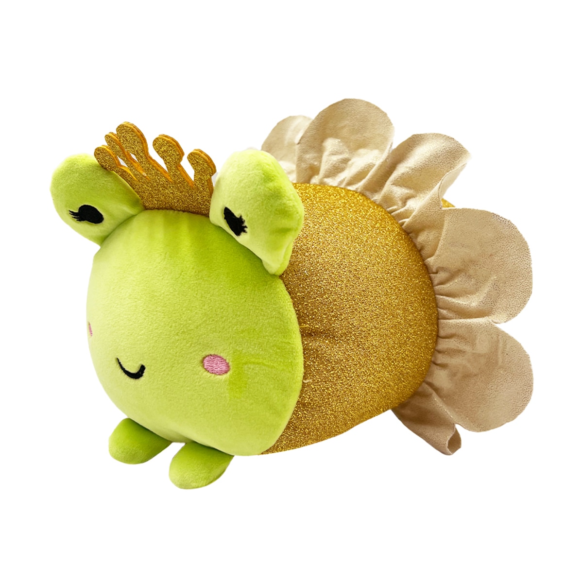 Peluche Mellow Ranita Lara Navidad Dorada Mi Bosque Encantado 2