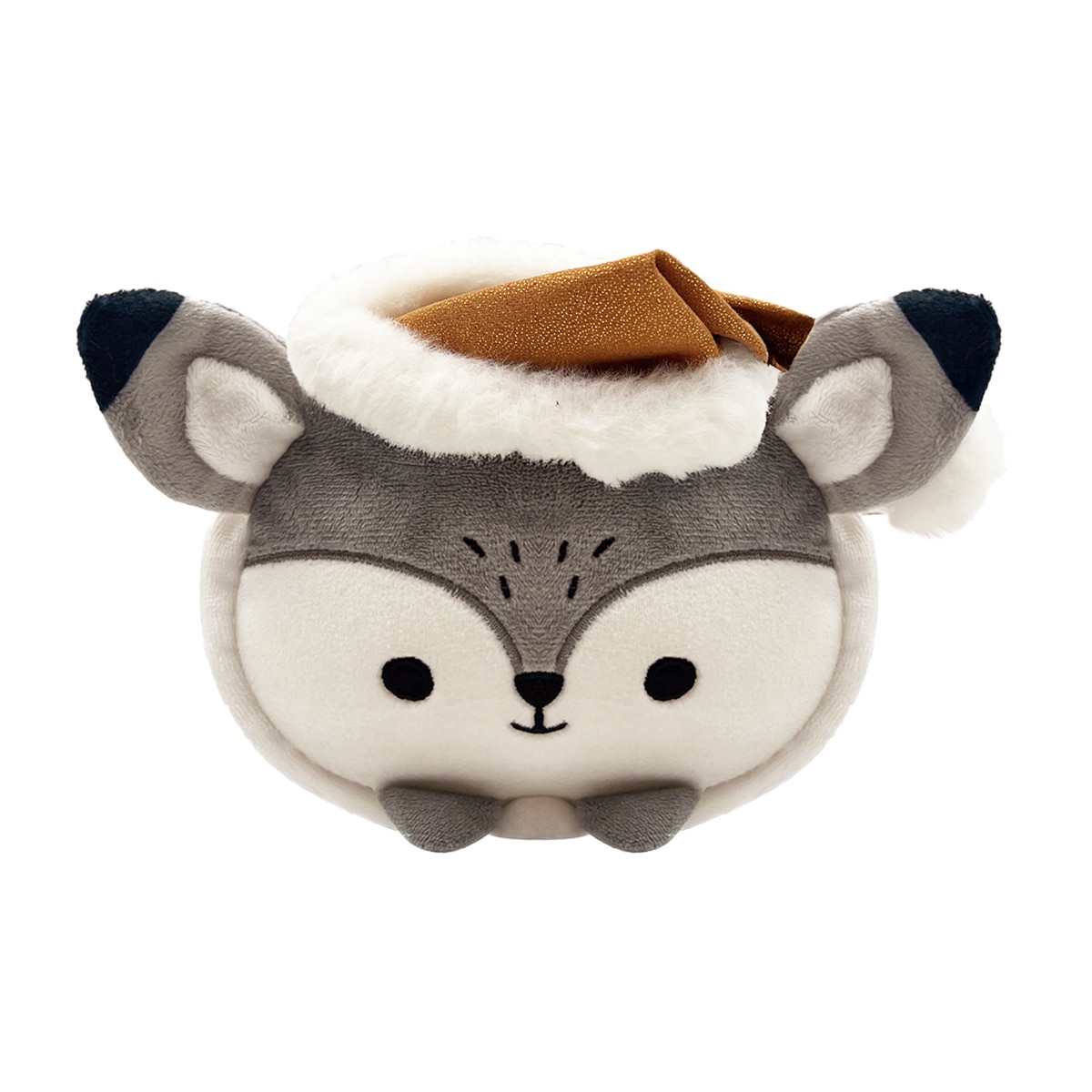 Imagen 0 de Peluche Mellow Lobo Tomas Navidad Dorada Mi Bosque Encantado