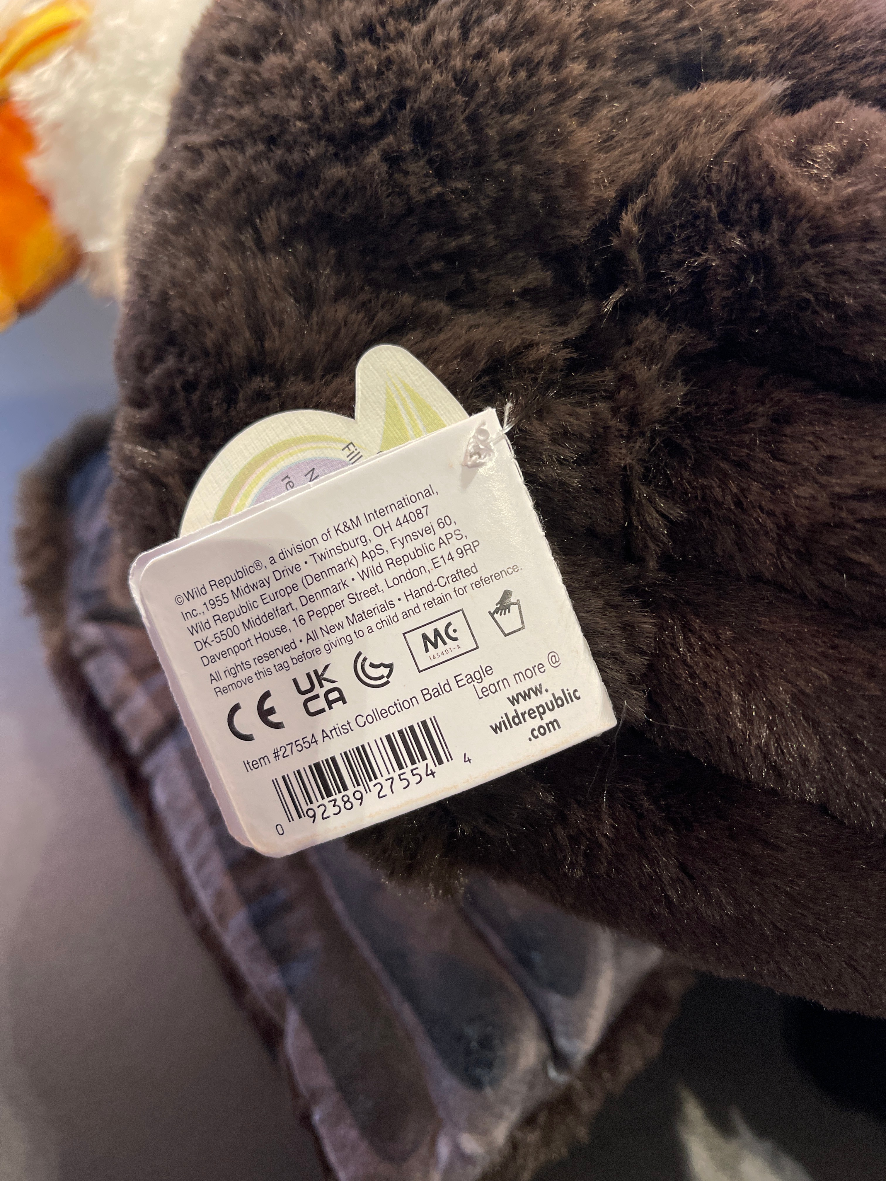 Peluche Águila Colección WILD REPUBLIC 2