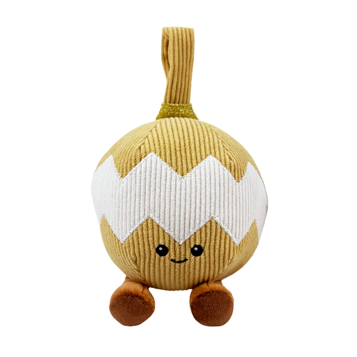 Imagen 0 de Peluche Esfera de Navidad Dorada Pana Plushmania