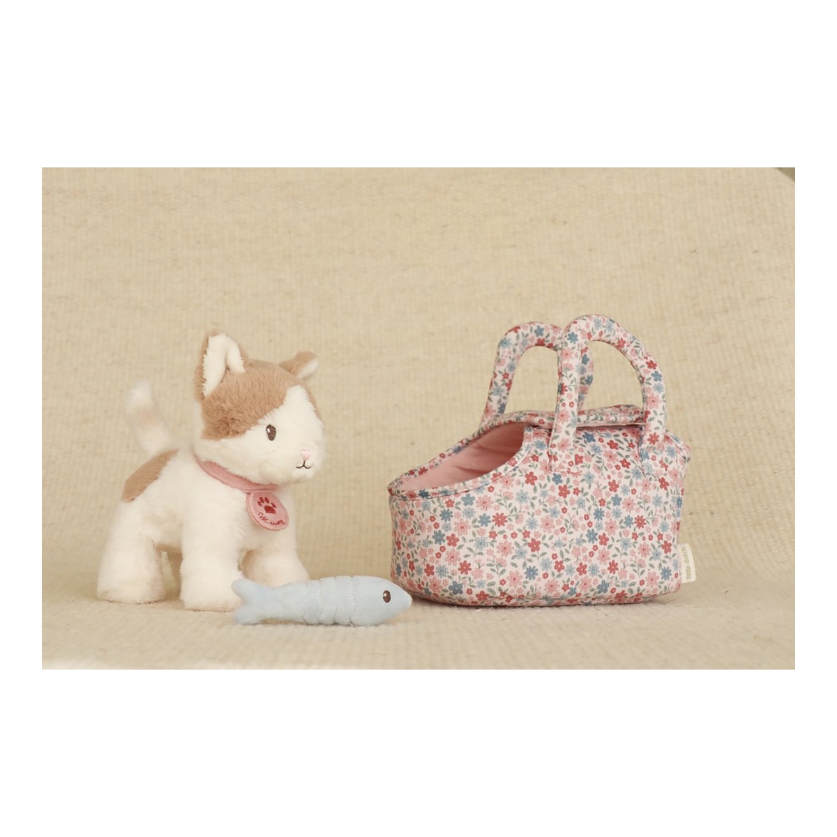 Peluche Gatito Marley con bolsa Little Dutch 7