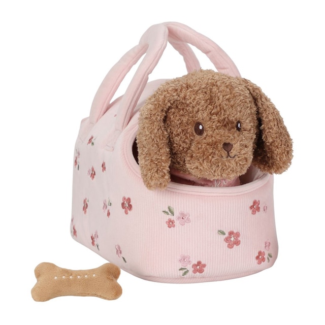 Imagen 0 de Peluche Perrito Jackie con bolsa Little Dutch