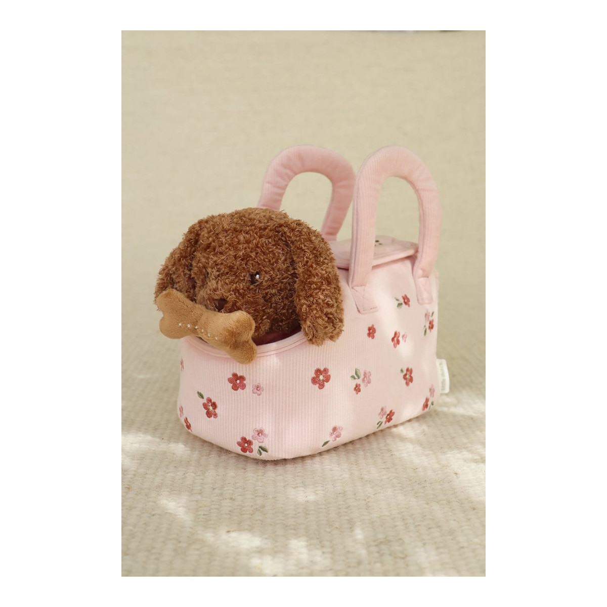 Peluche Perrito Jackie con bolsa Little Dutch 10