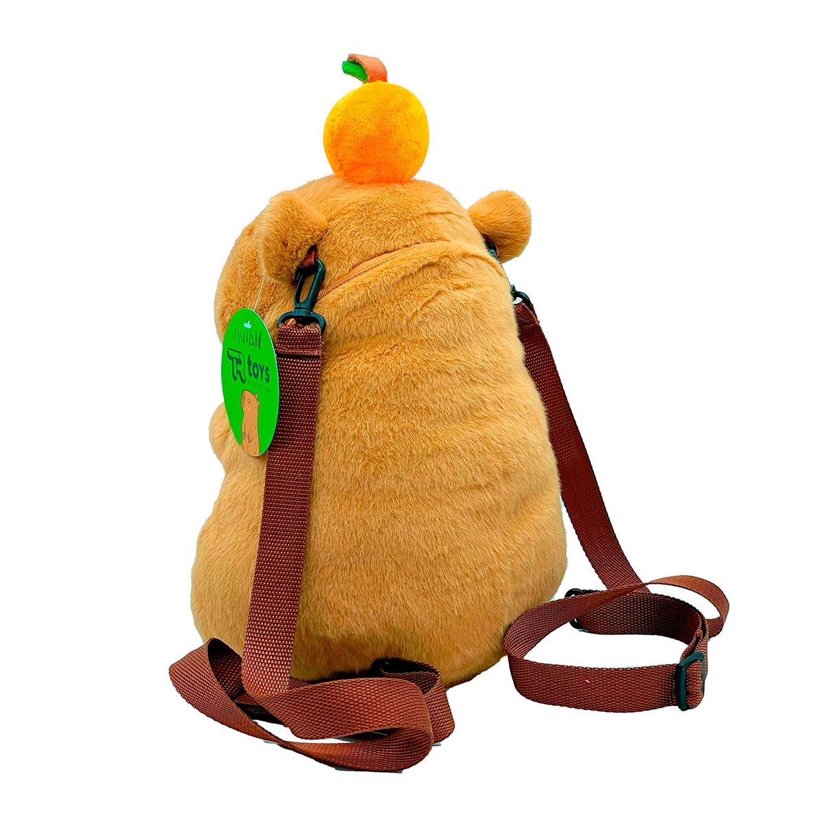 Mochila peluche 3D 30 cm Capibara Toys Revolution Valuvic 2