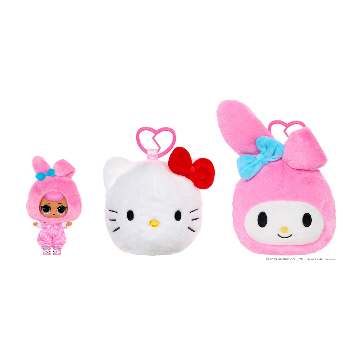 Bola sorpresa Peluche reversible L.O.L Hello Kitty MGA 6