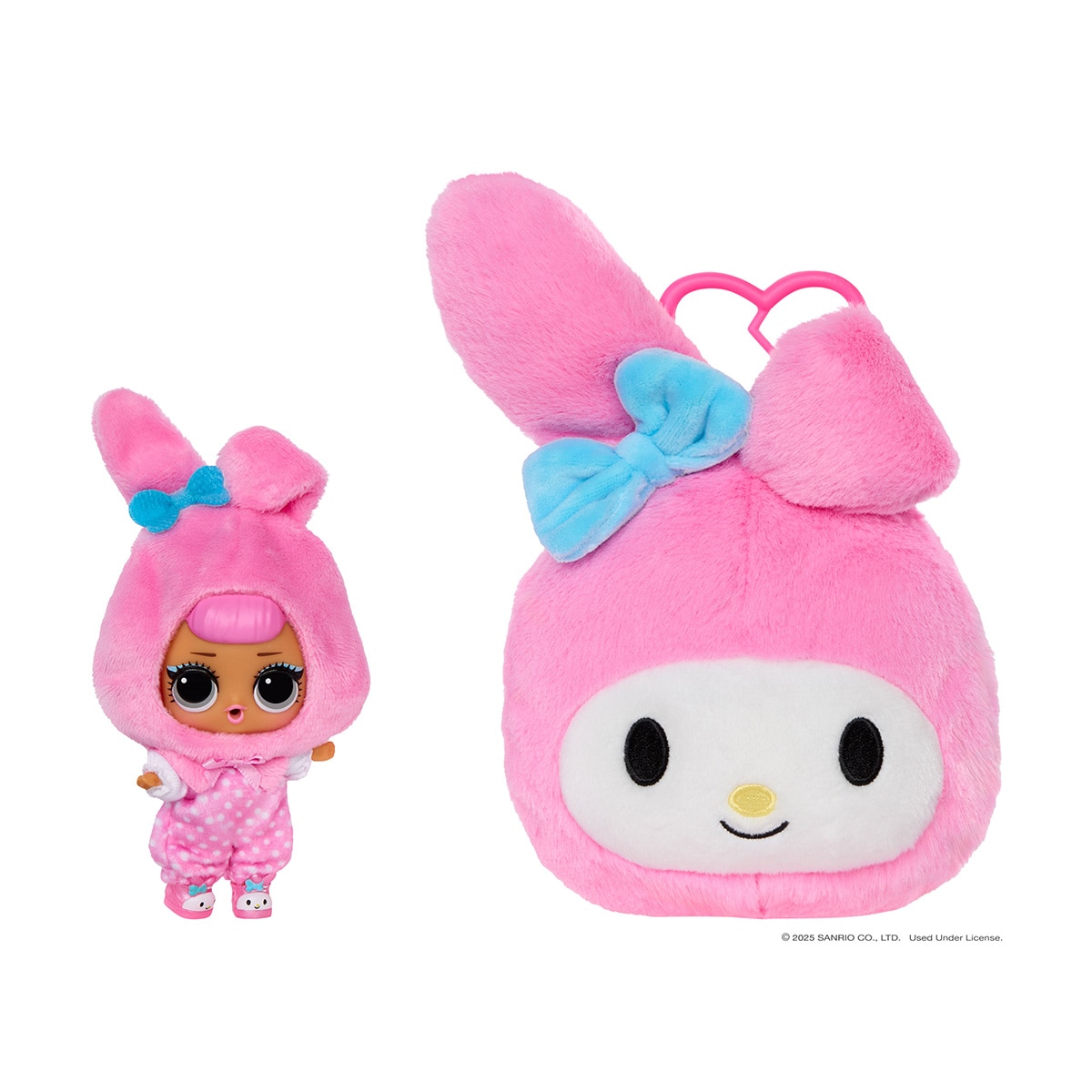 Bola sorpresa Peluche reversible L.O.L Hello Kitty MGA 7