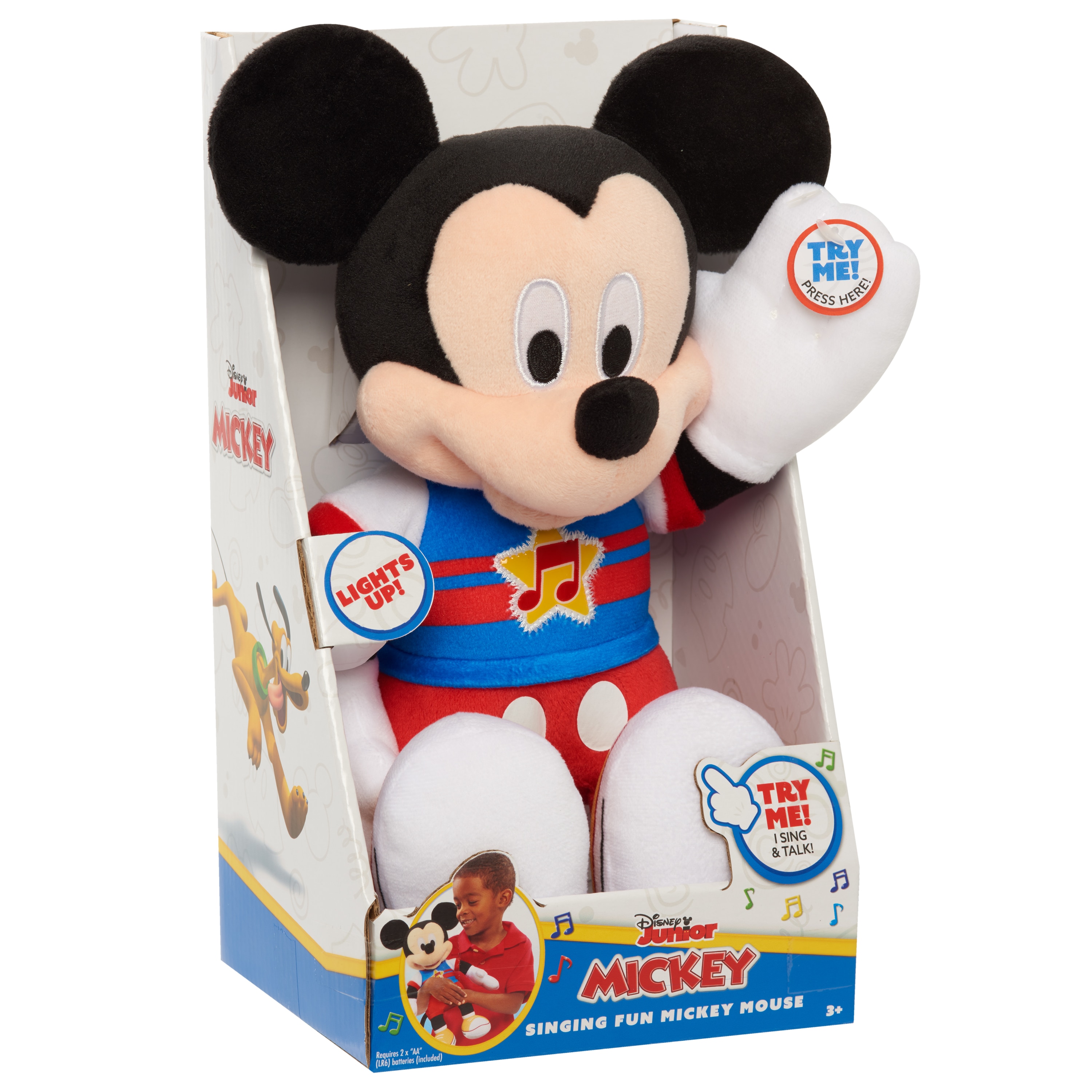 Peluche Mickey Cantarín Disney Just Play 2