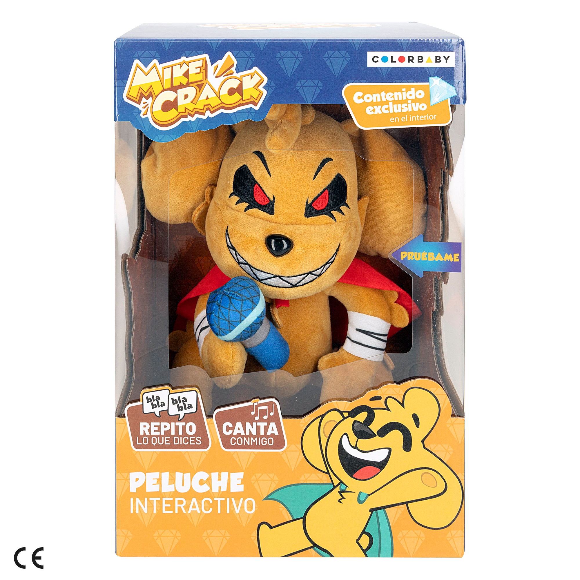 Peluche interactivo Mikecrack modelos surtidos Colorbaby 3