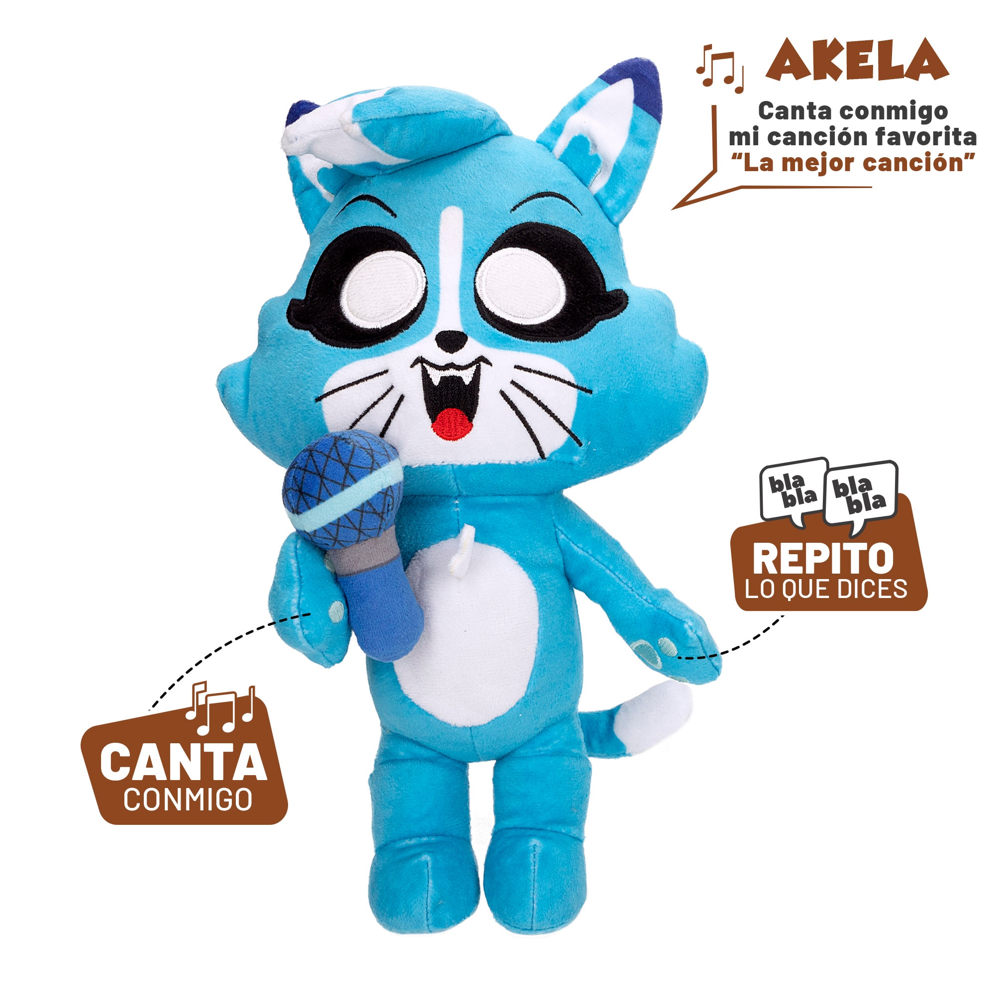 Peluche interactivo Mikecrack modelos surtidos Colorbaby 6