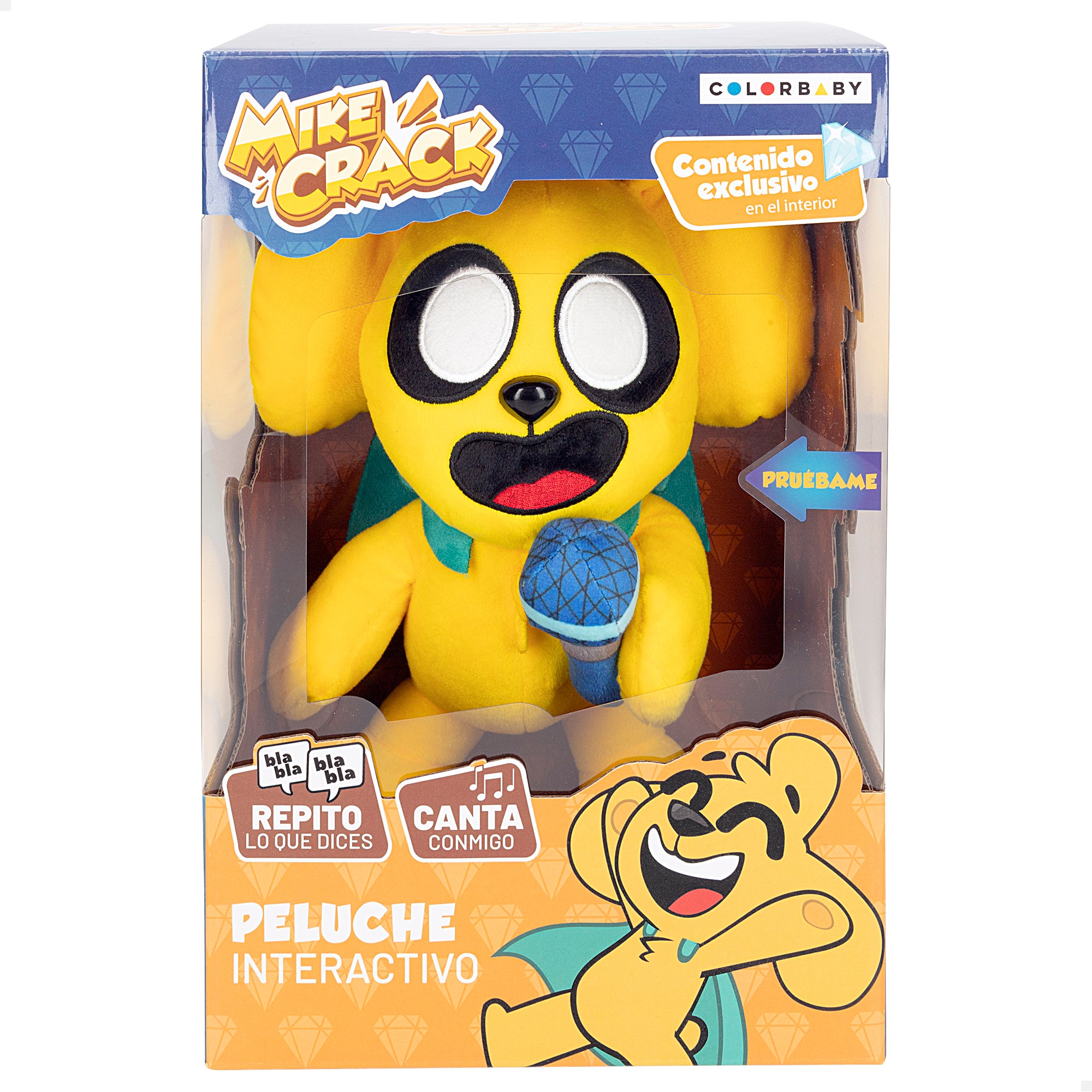 Mikecrack peluche interactivo Colorbaby 2