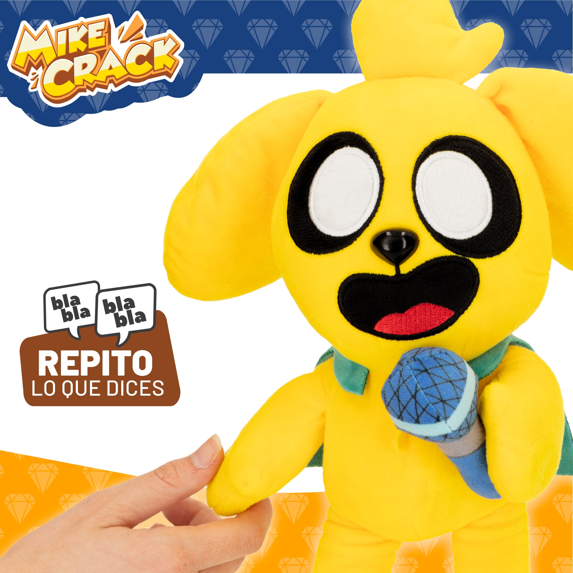 Mikecrack peluche interactivo Colorbaby 4