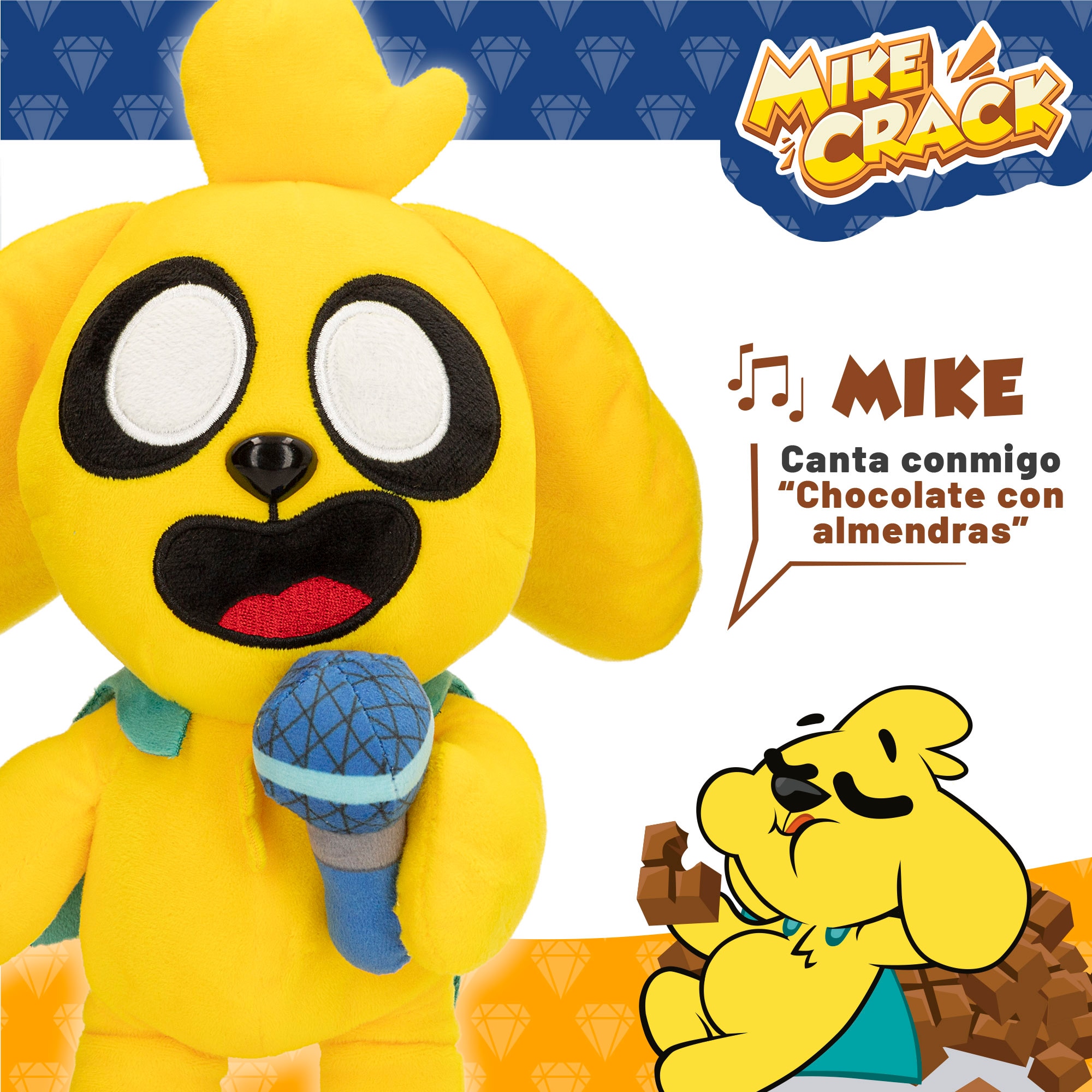 Mikecrack peluche interactivo Colorbaby 5