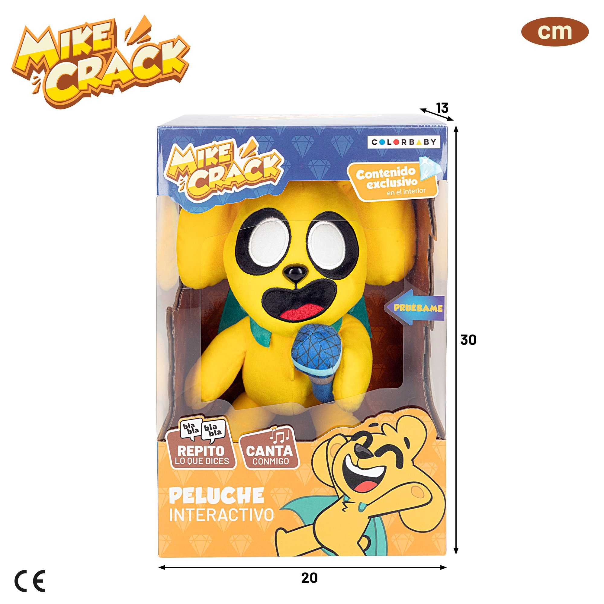 Mikecrack peluche interactivo Colorbaby 7