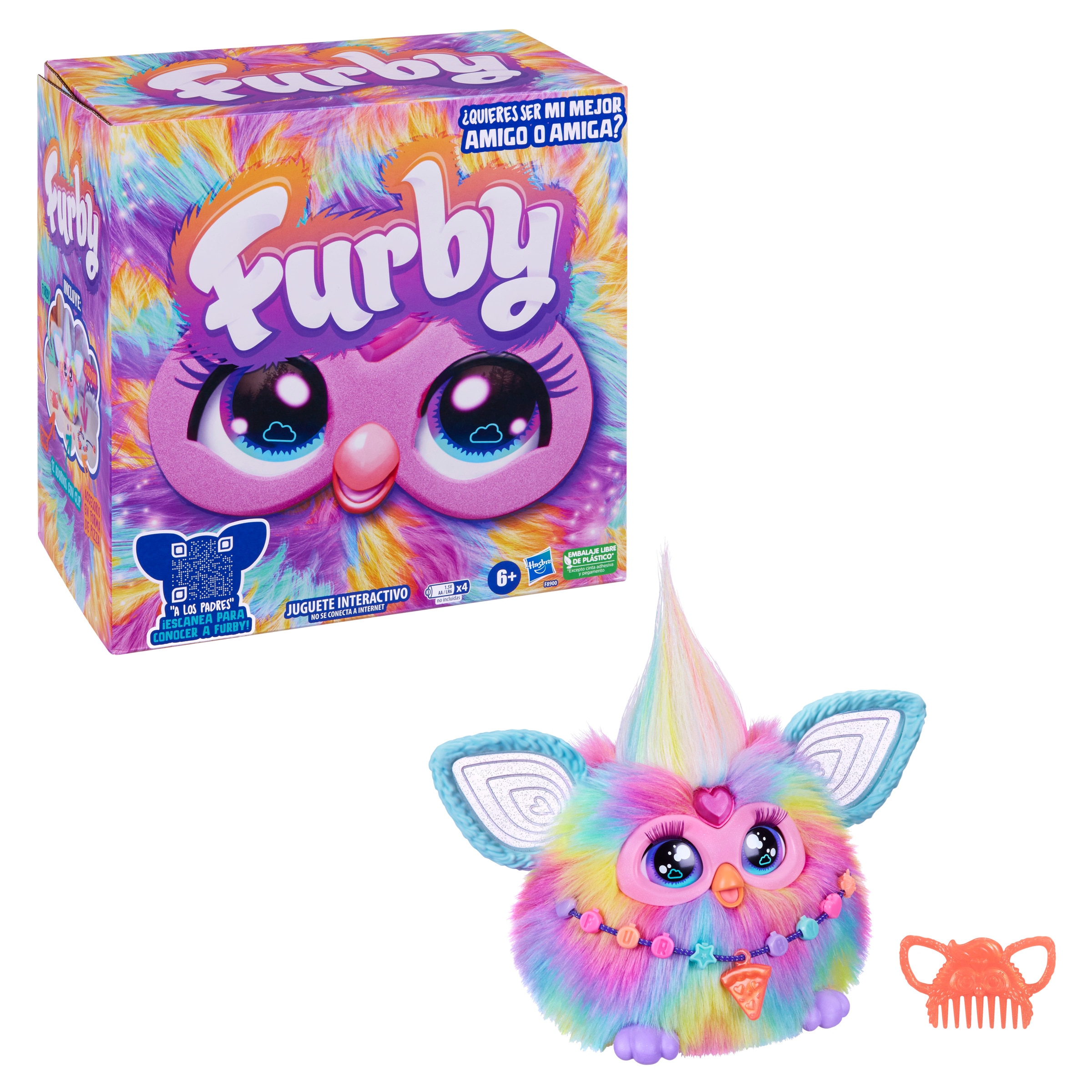 Furby Juguete Interactivo Tie Dye Modelos Surtidos 2