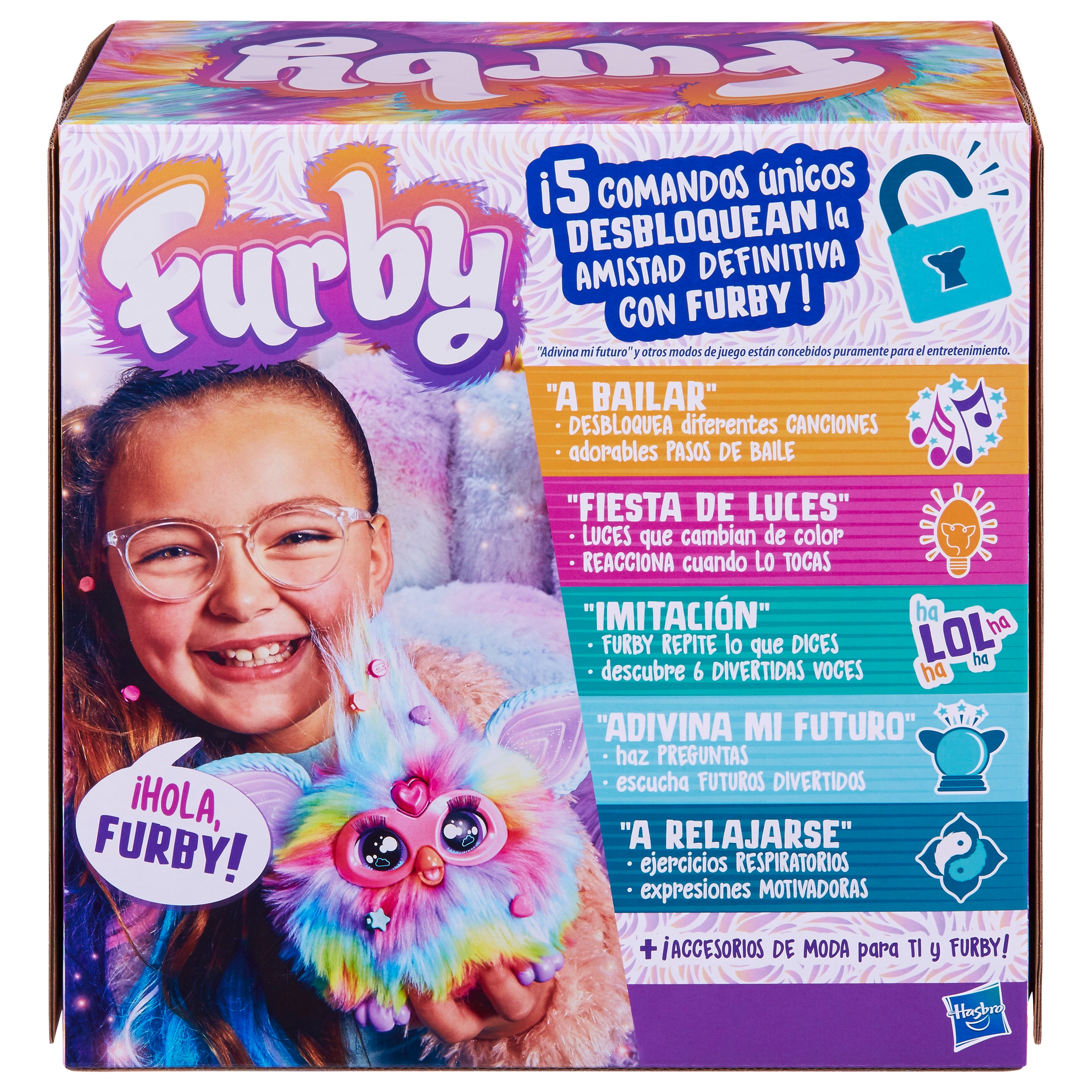 Furby Juguete Interactivo Tie Dye Modelos Surtidos 4