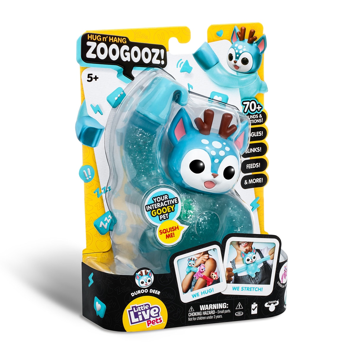Mascota Zoogooz Duro Deer Little Live Pets 2