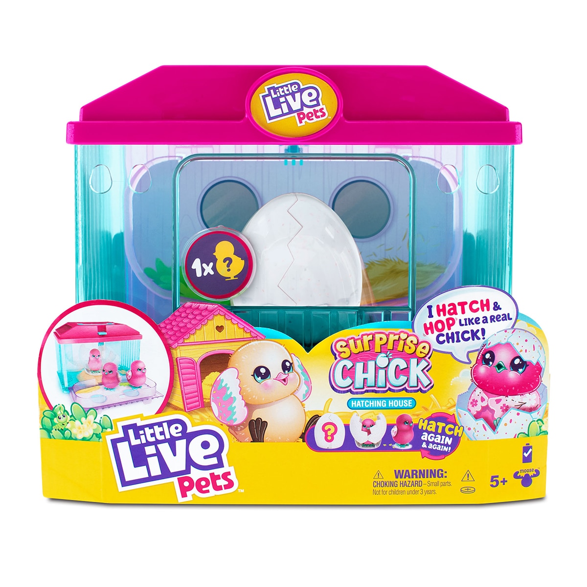 Pollito Surprise Chick Playset Little Live Pets modelos surtidos 2