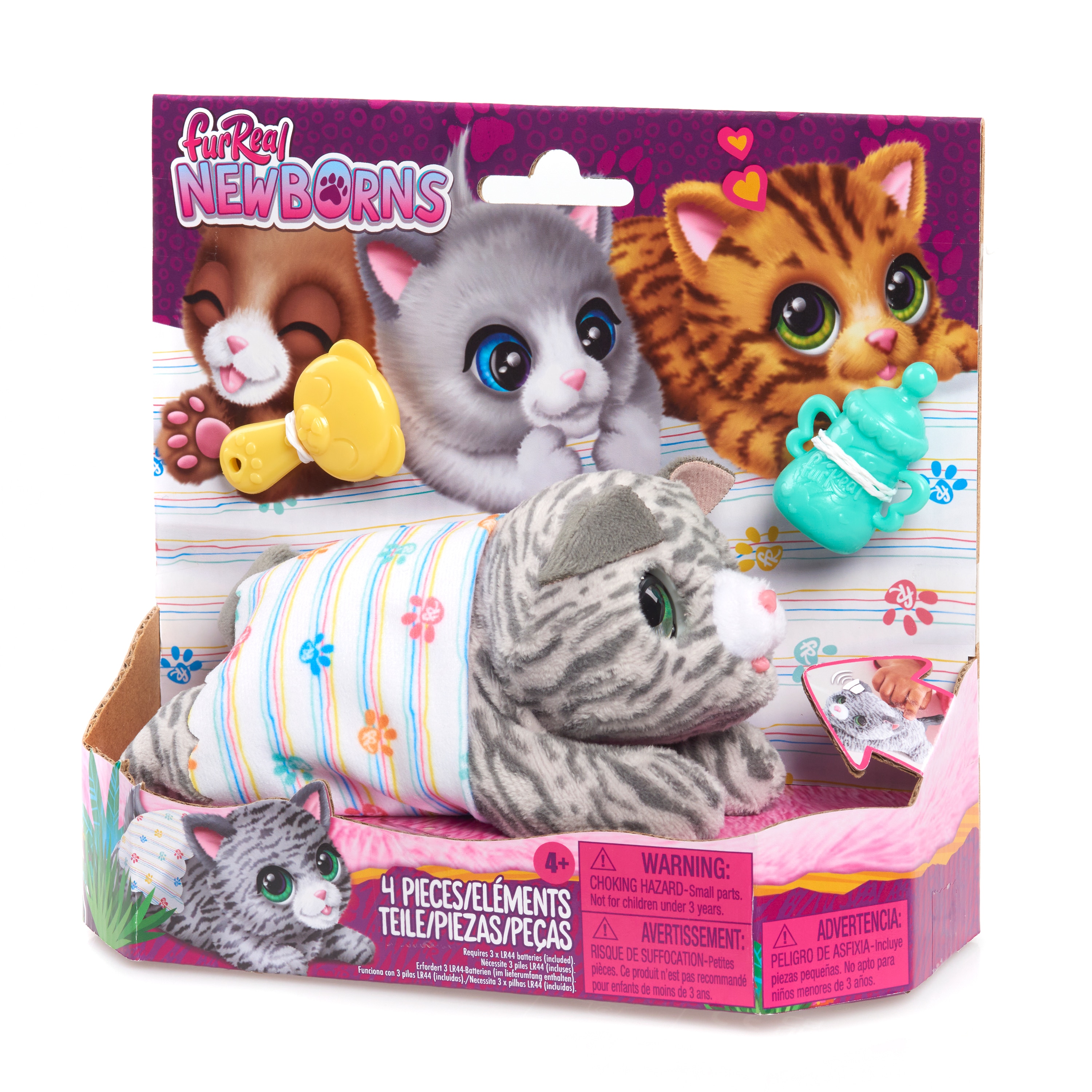Peluches interactivos FurReal Newborns Modelos surtidos 2