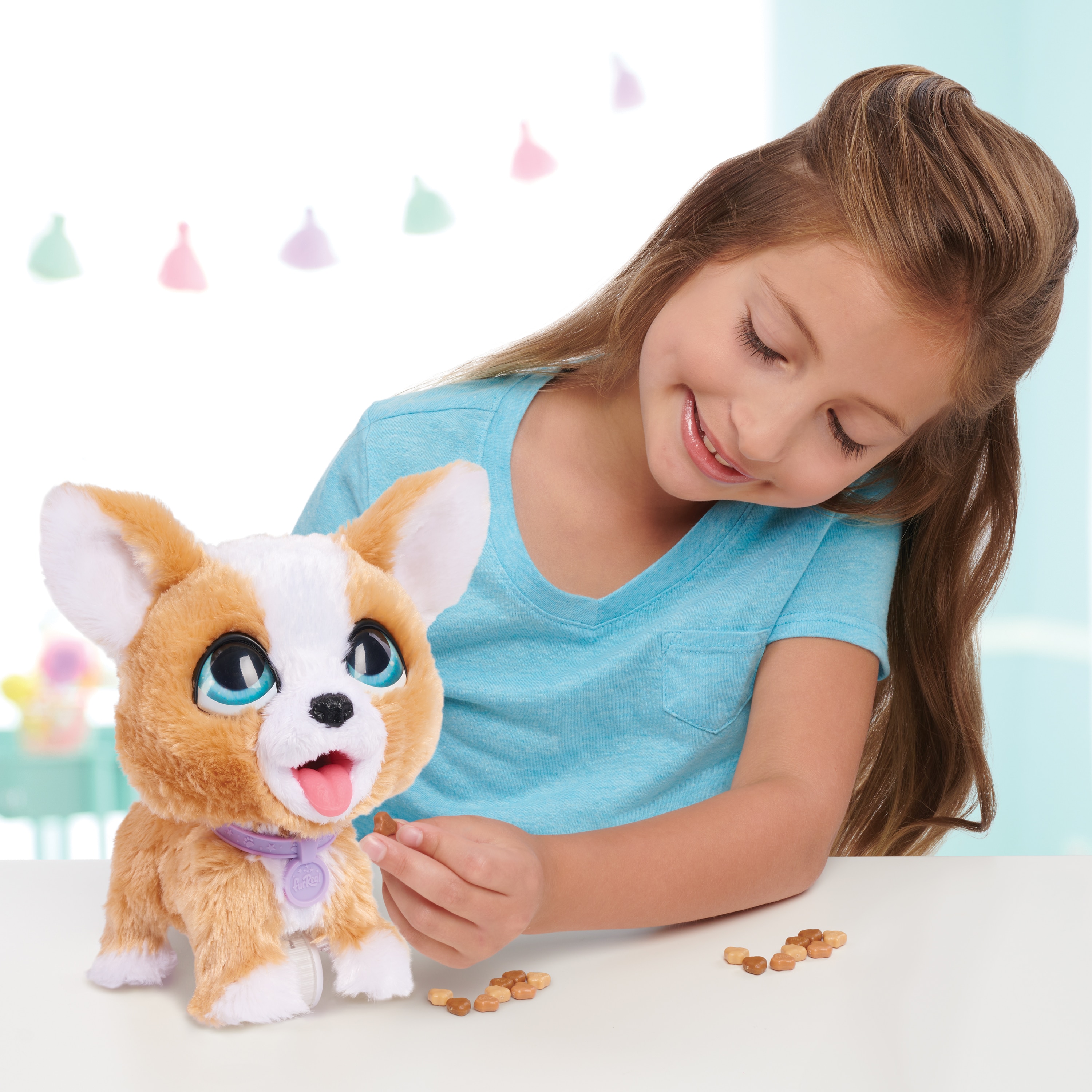 Peluche interactivo FurReal Corgi Poopalots 3