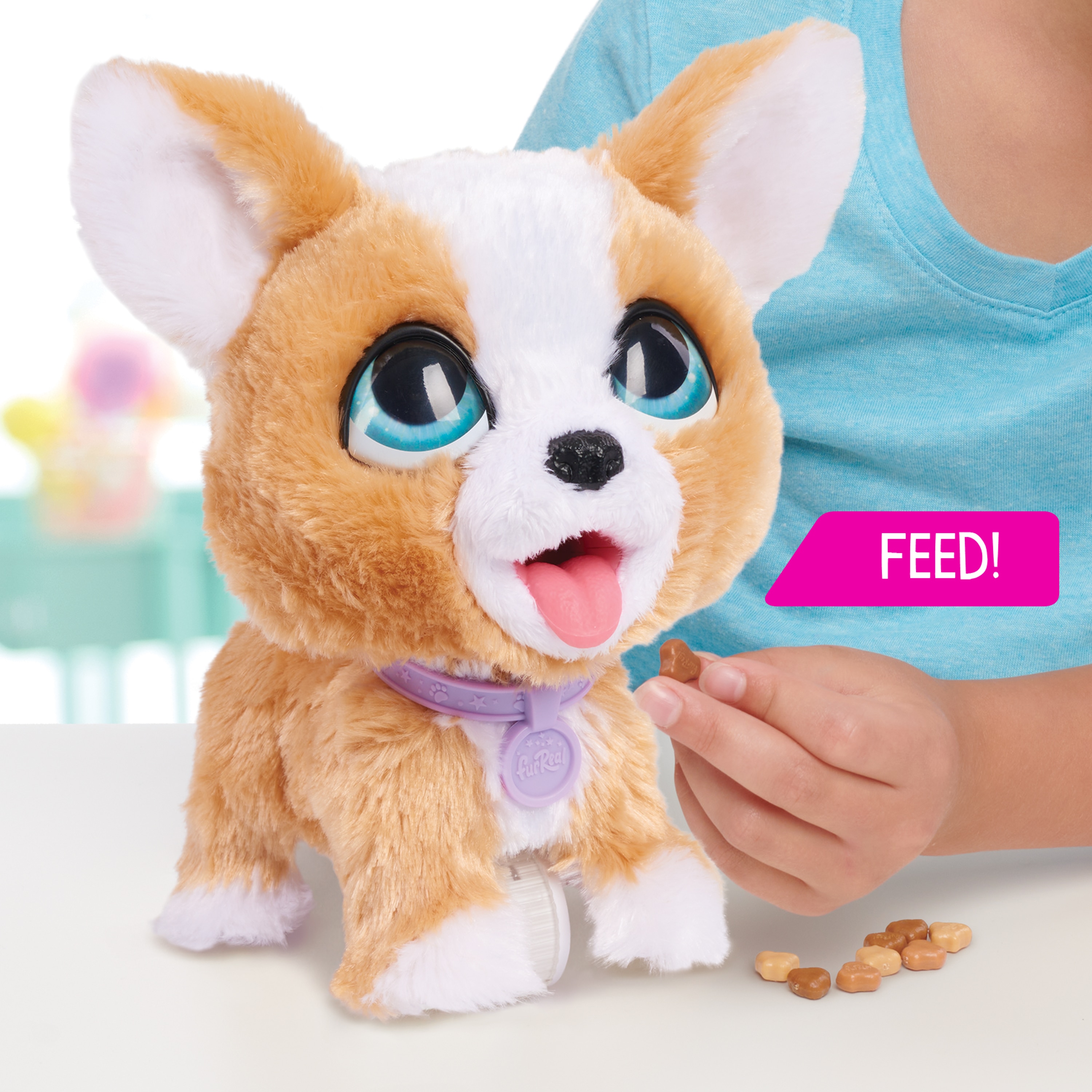 Peluche interactivo FurReal Corgi Poopalots 6