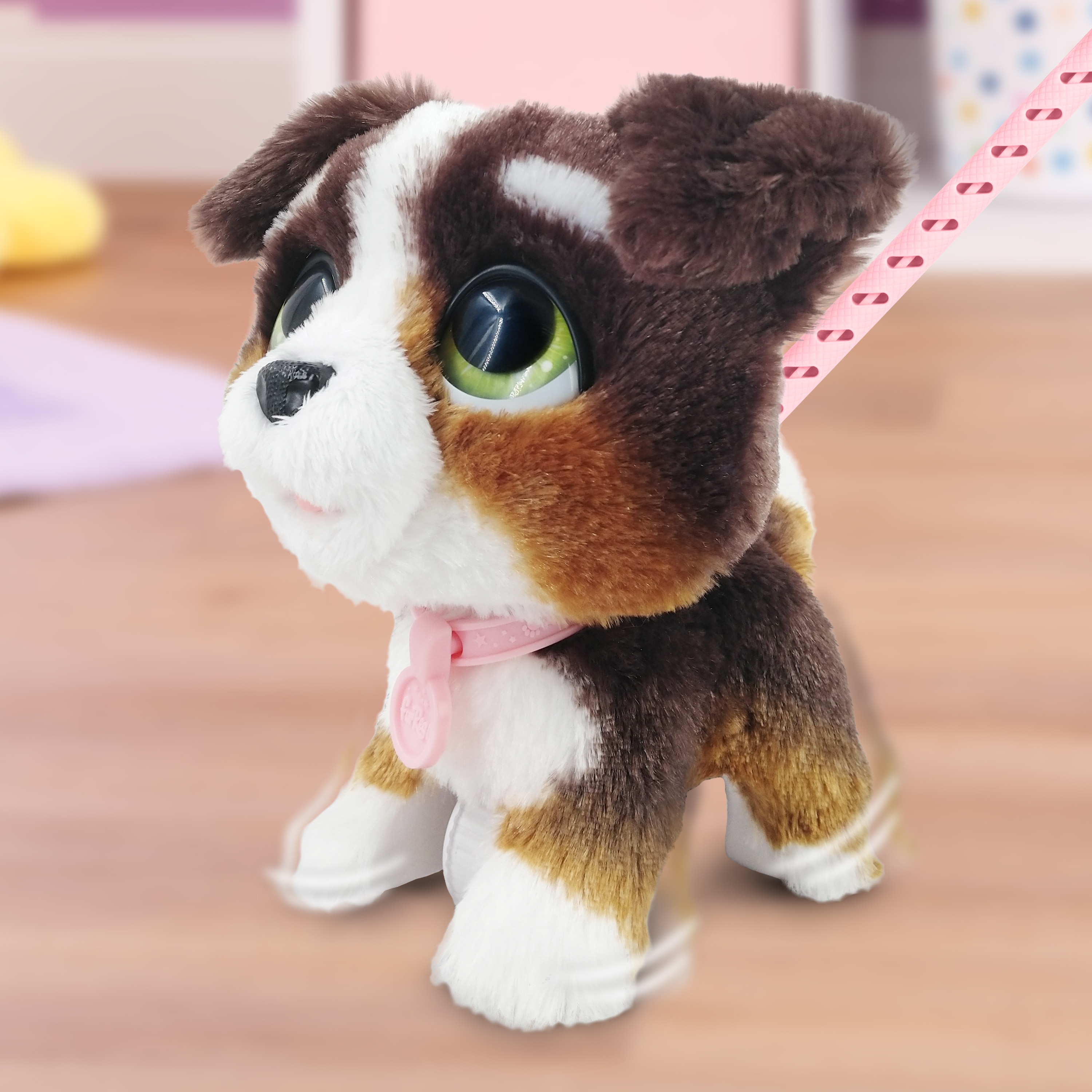 Peluche interactivo FurReal Walkalots Bernadoodle 5