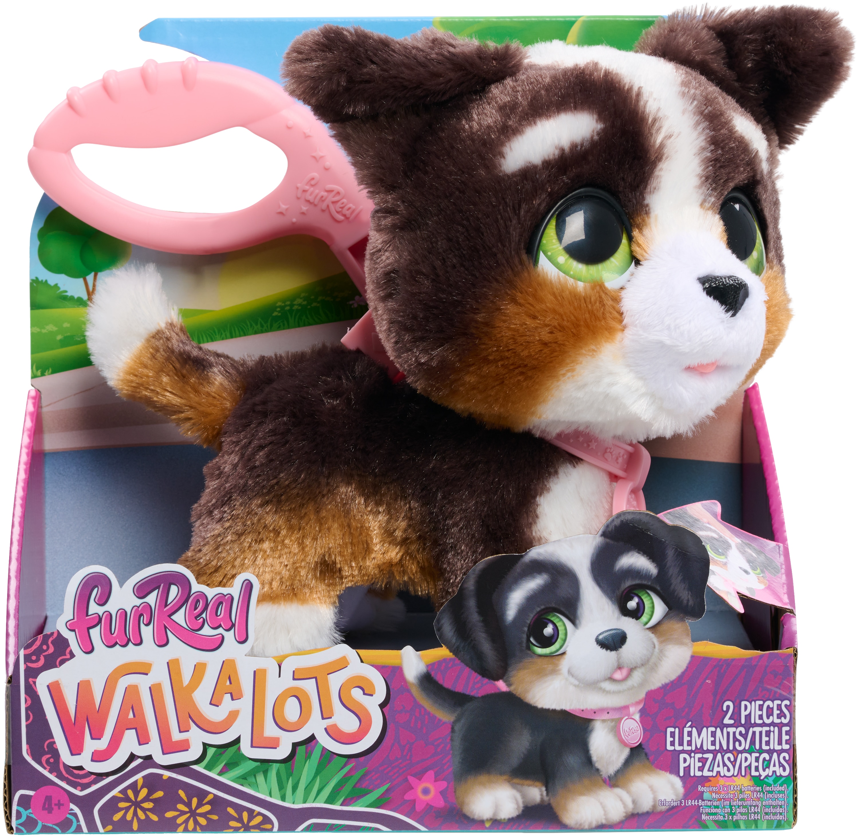 Peluche interactivo FurReal Walkalots Bernadoodle 8