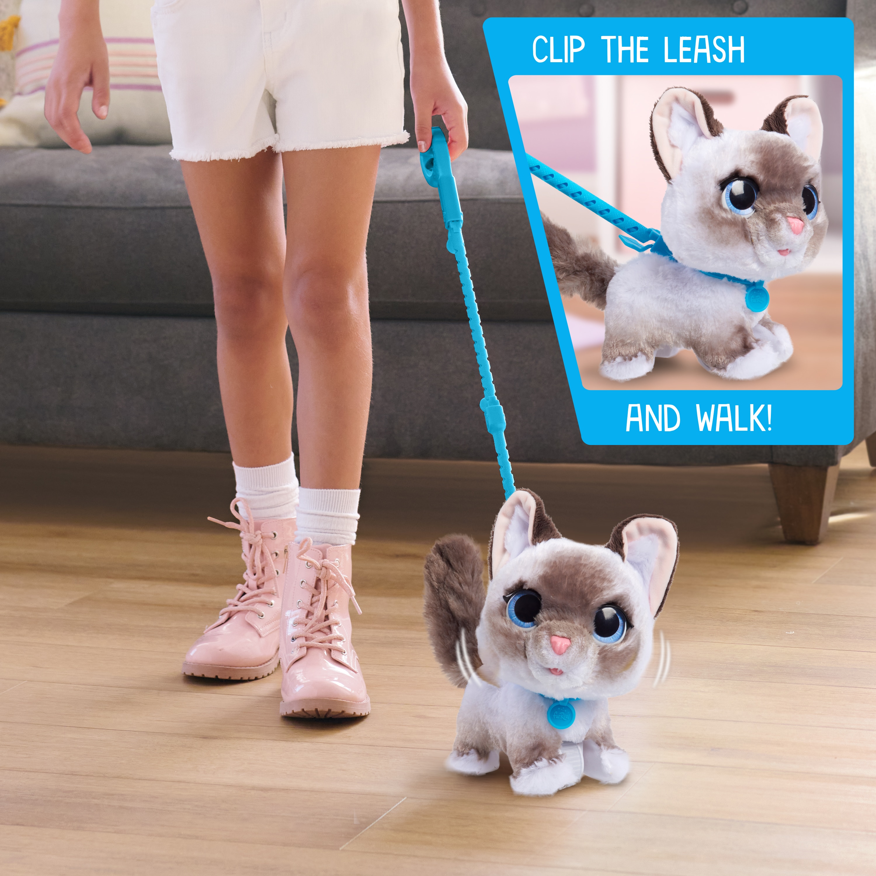 Peluche interactivo FurReal WagaLots Kitty 5