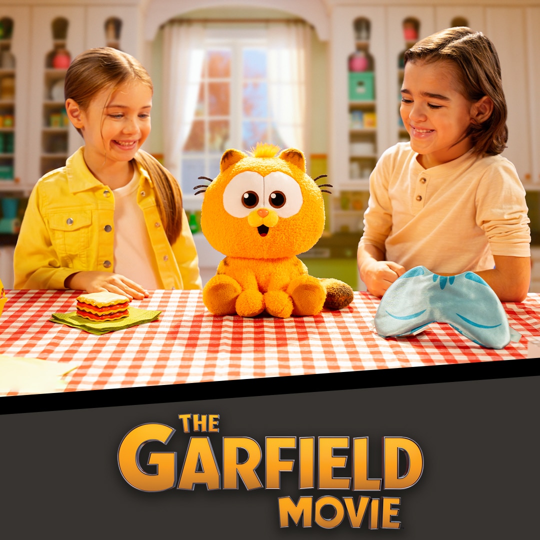 Peluche Electrónico Baby Garfield Animagic 3