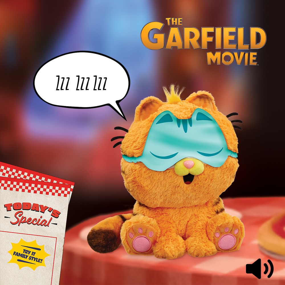 Peluche Electrónico Baby Garfield Animagic 5