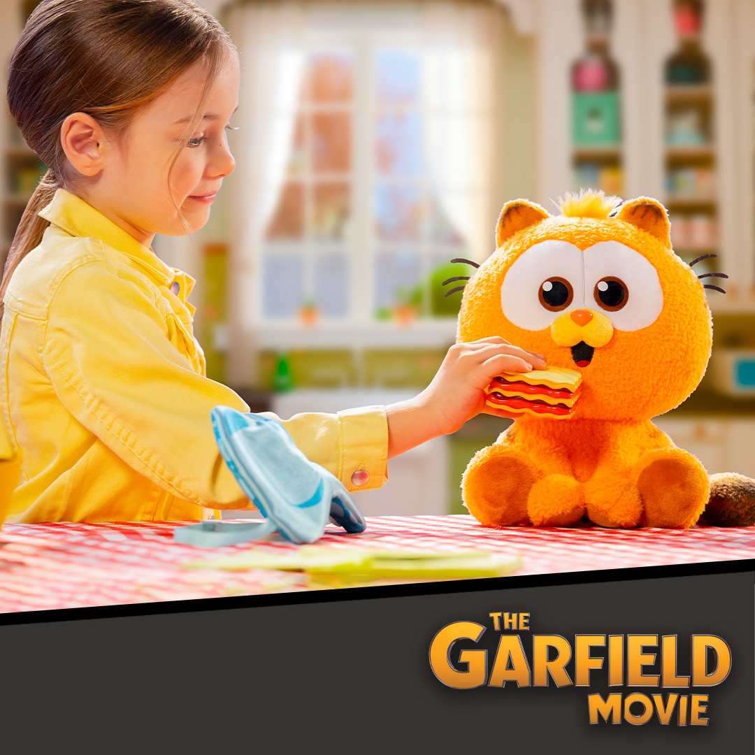 Peluche Electrónico Baby Garfield Animagic 7