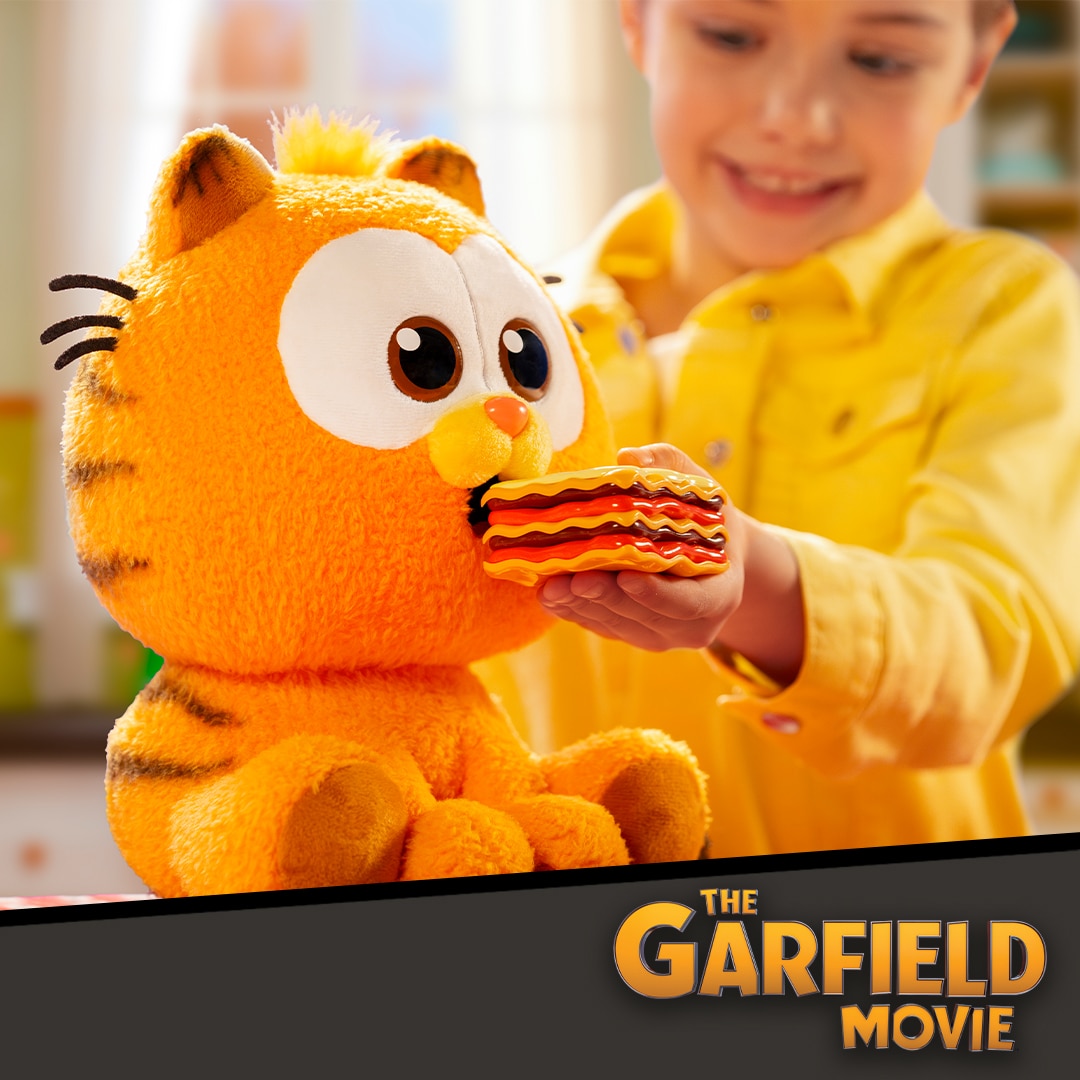 Peluche Electrónico Baby Garfield Animagic 8