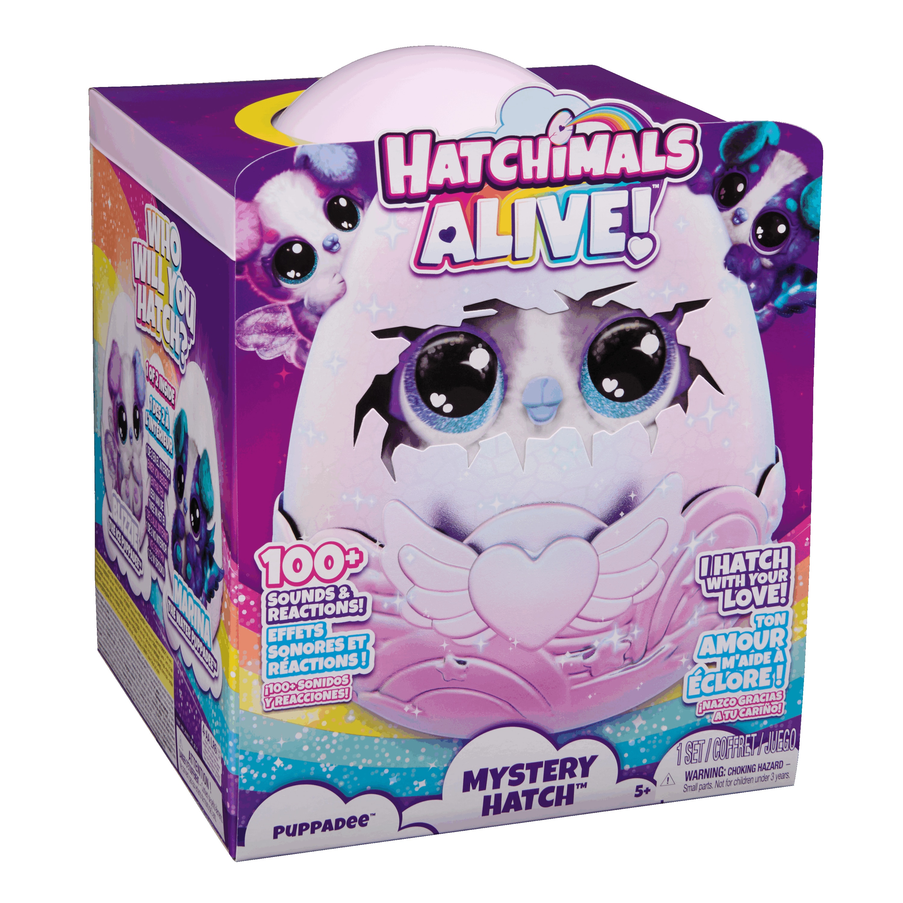 Peluche interactivo Hatchimals Puppdee 2