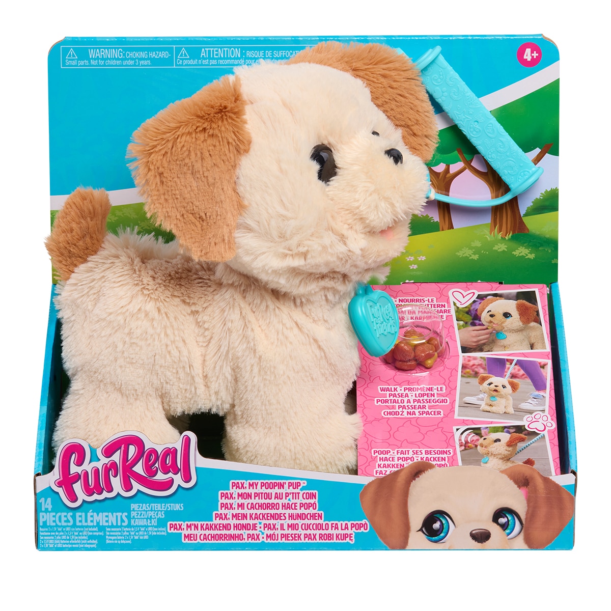 Peluche interactivo Fax My Pooplin Pup Fur-Real Just Play · Just