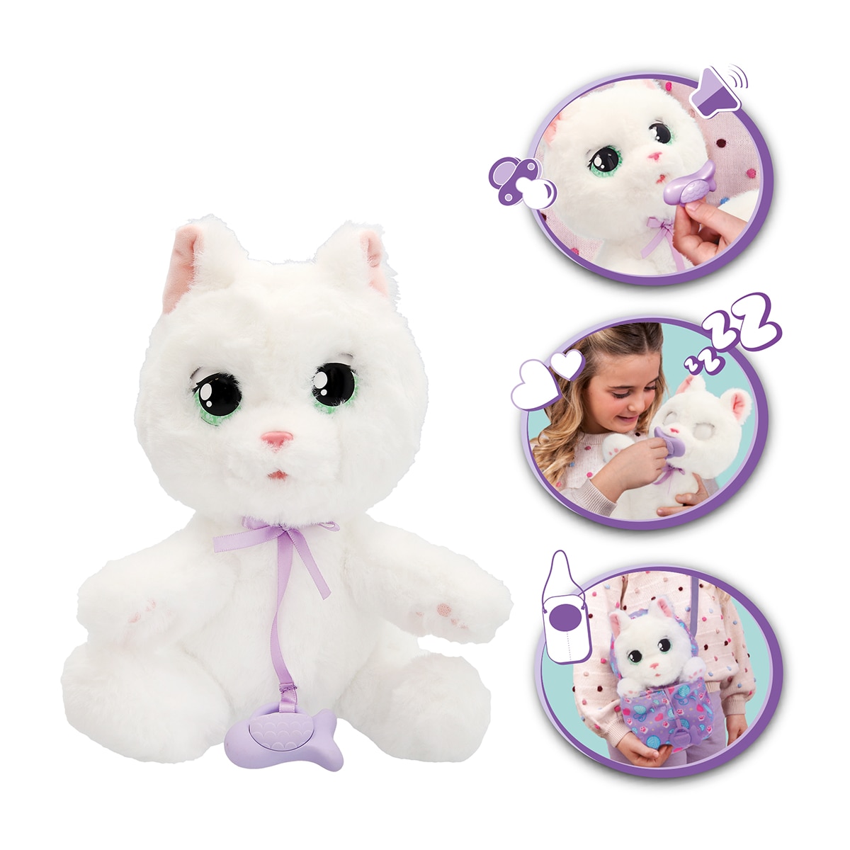 Peluche White Cat 2
