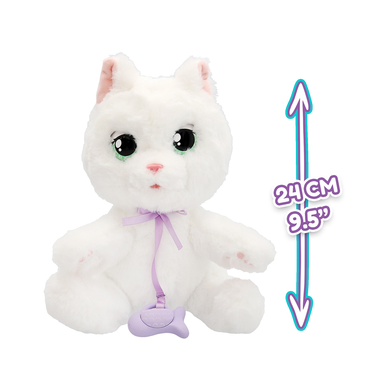 Peluche White Cat 3
