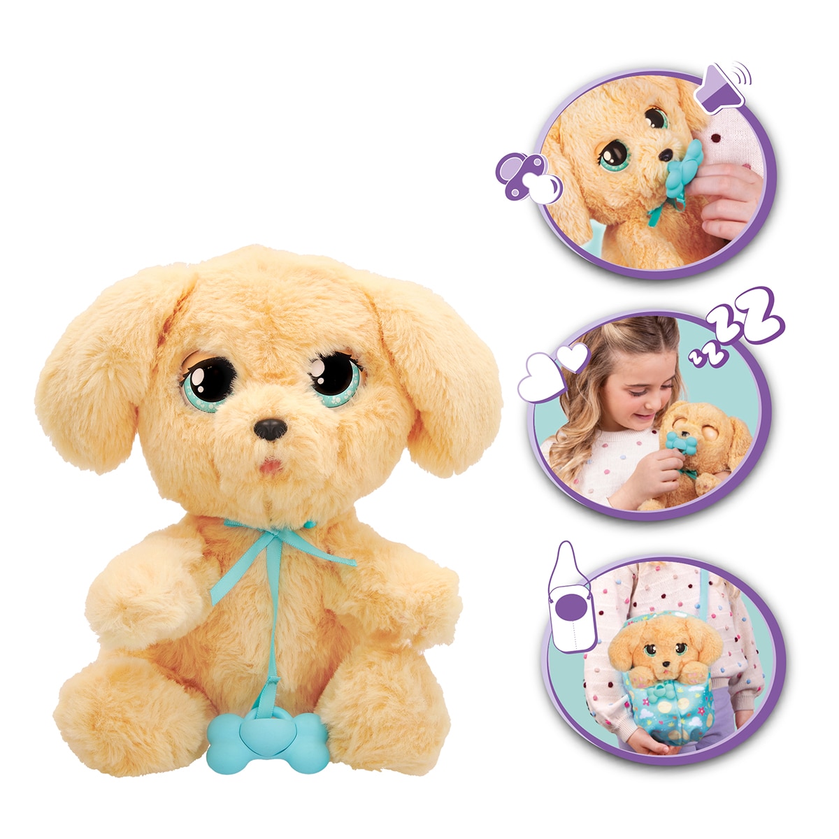 Peluche Labrador Baby Paws 2