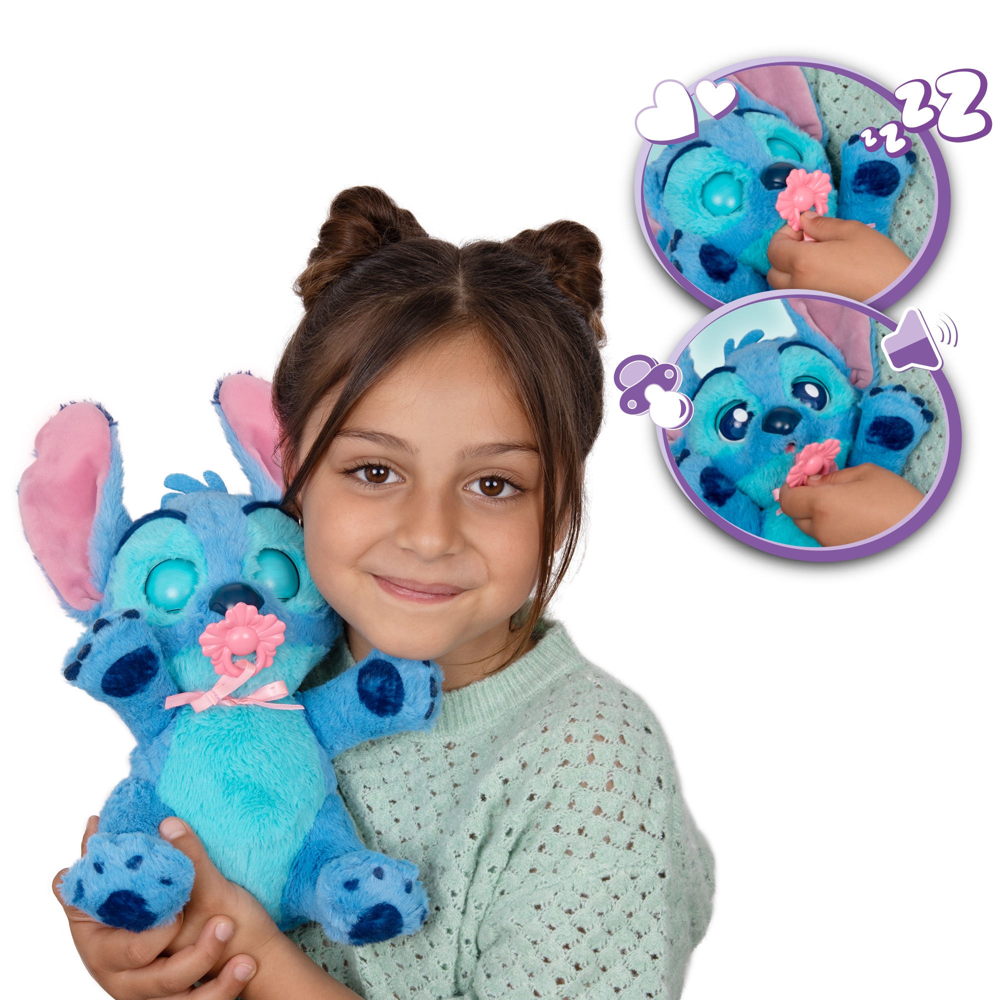 Peluche interactivo Stitch Disney Baby Paws 6