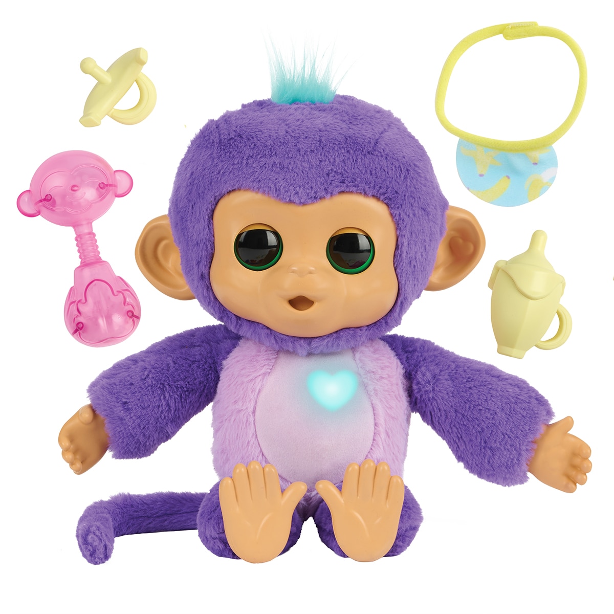 Fingerlings cuida y mima, un mono interactivo con más de 200 sonidos y reacciones 2
