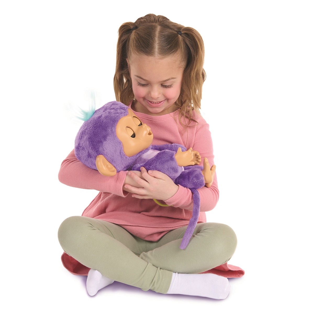 Fingerlings cuida y mima, un mono interactivo con más de 200 sonidos y reacciones 4