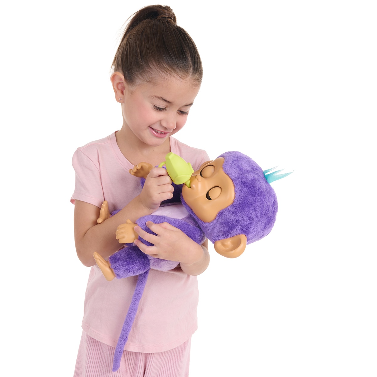 Fingerlings cuida y mima, un mono interactivo con más de 200 sonidos y reacciones 6