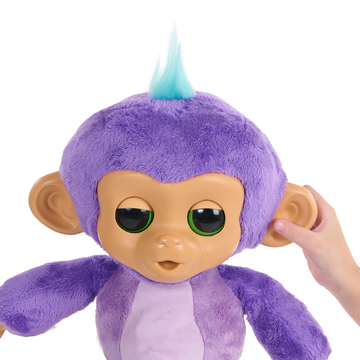 Fingerlings cuida y mima, un mono interactivo con más de 200 sonidos y reacciones 7
