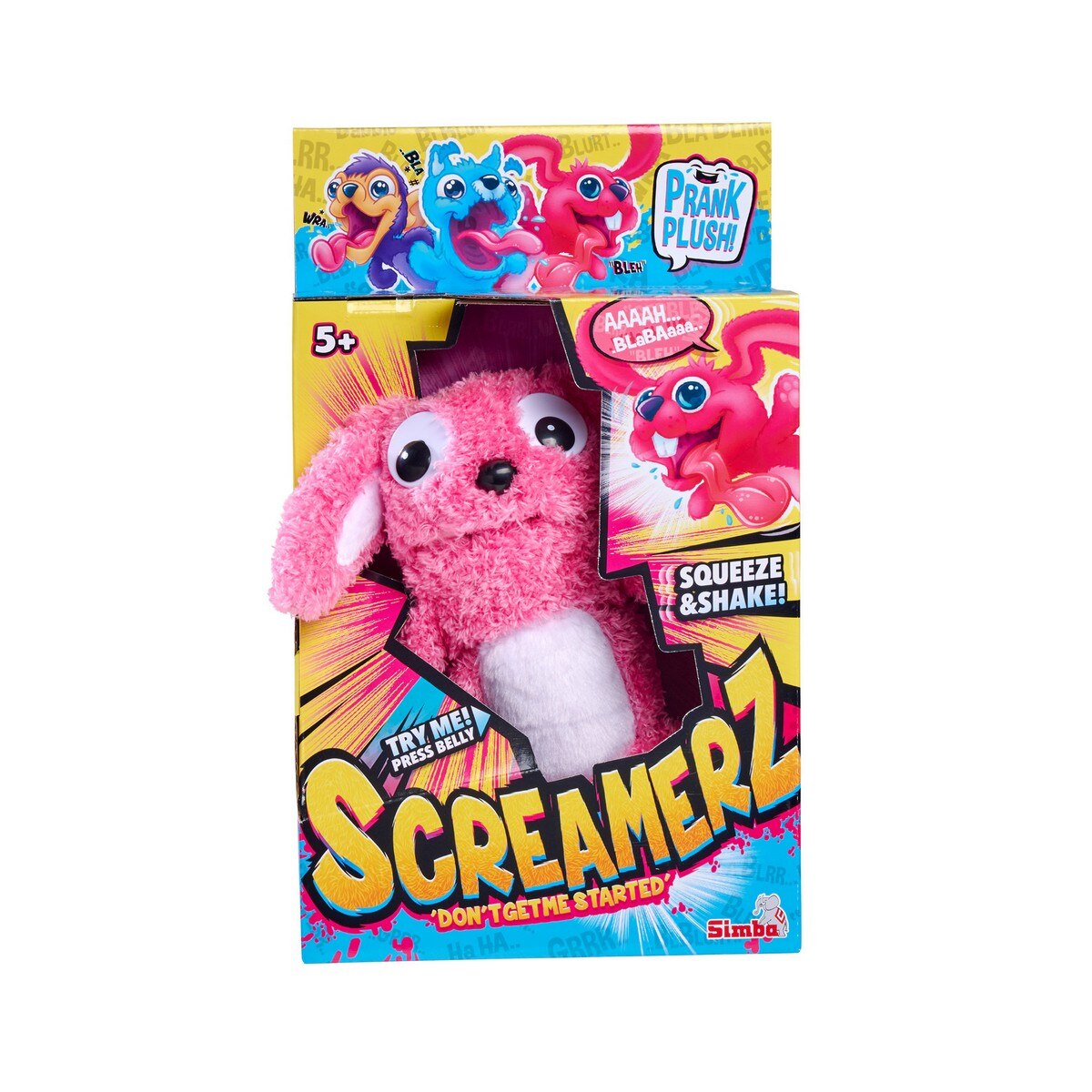 Peluche interactivo Conejo ScreamerZ Simba 7