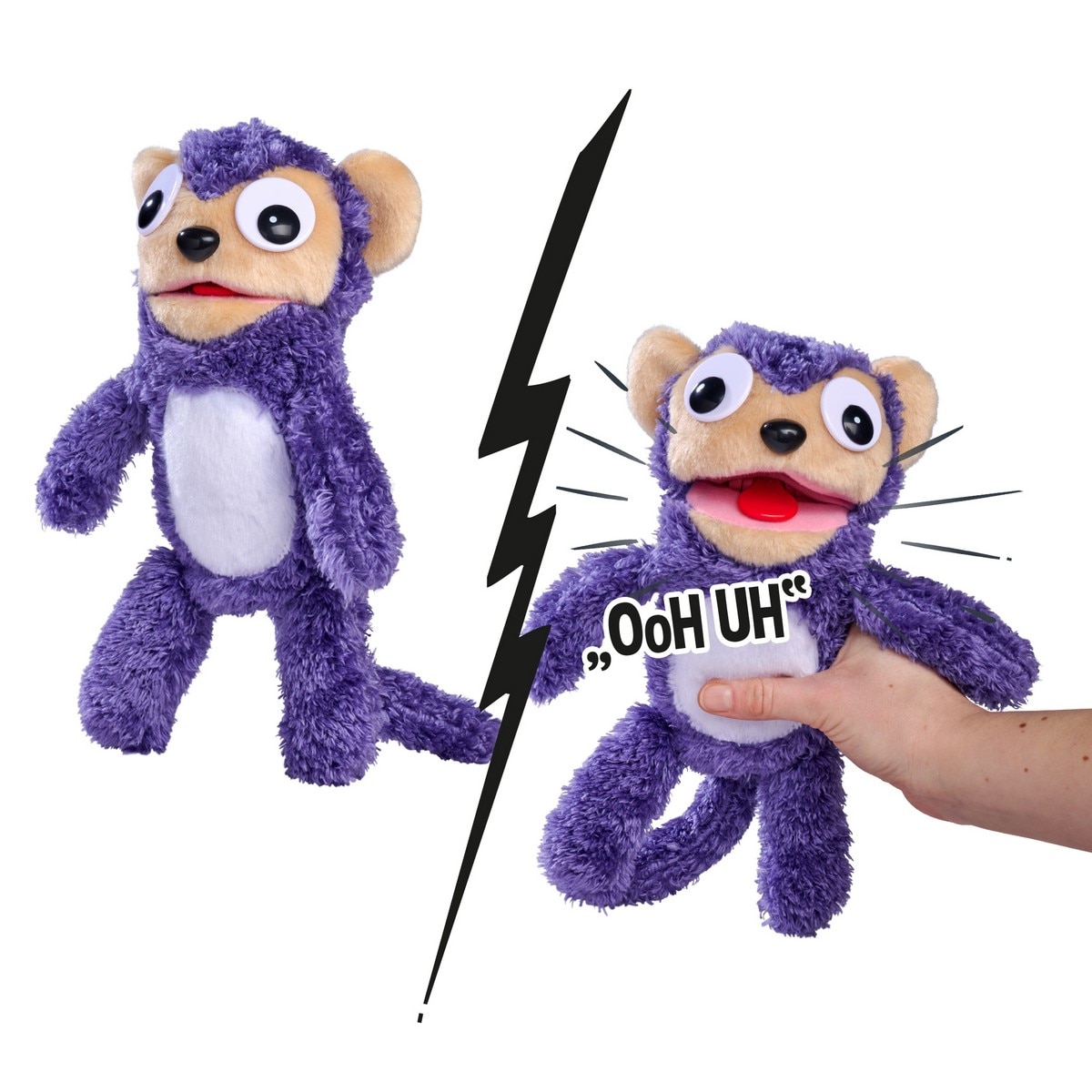 Peluche interactivo Mono ScreamerZ Simba 2