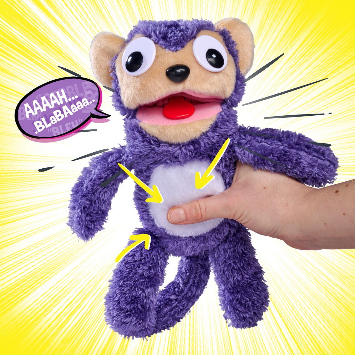 Peluche interactivo Mono ScreamerZ Simba 3