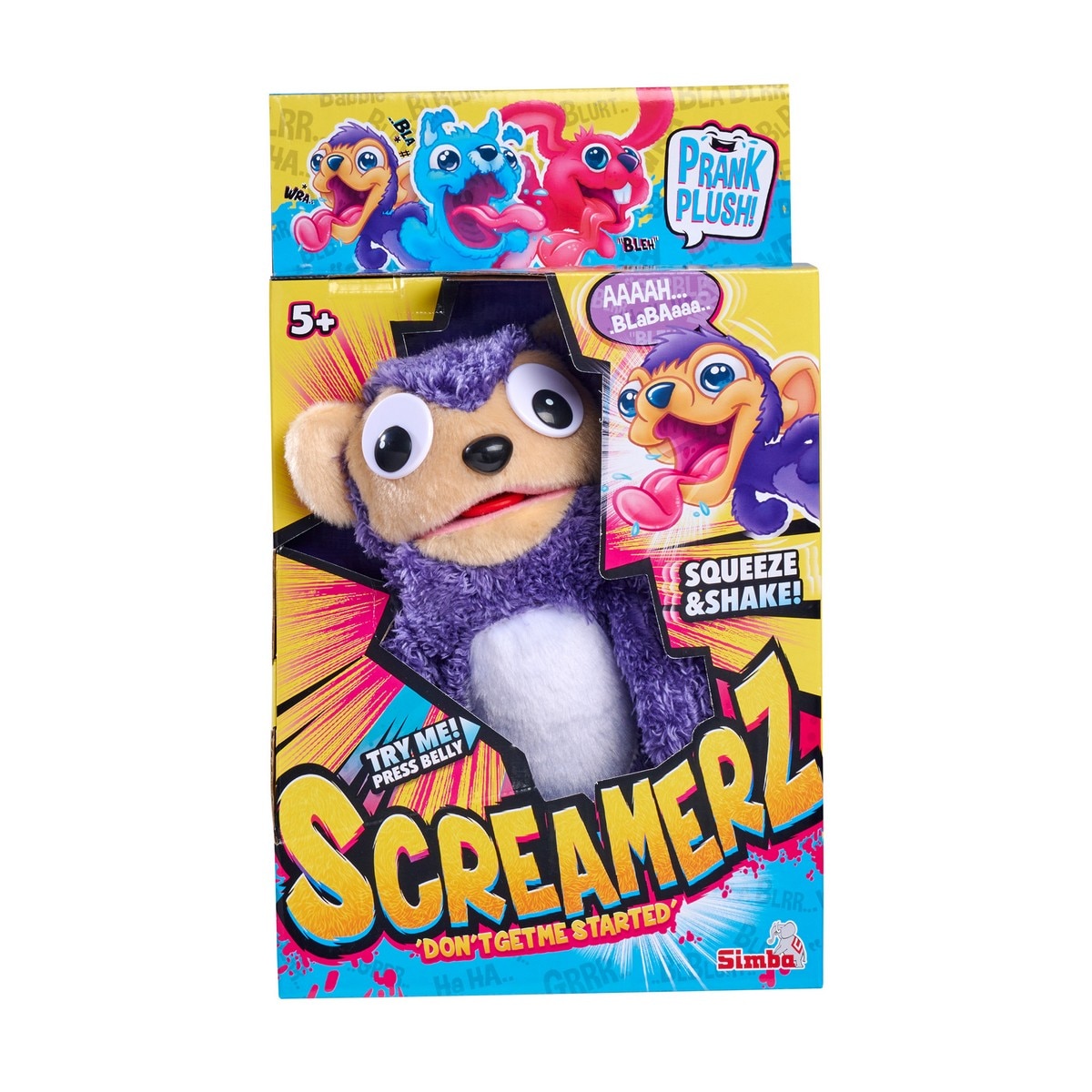 Peluche interactivo Mono ScreamerZ Simba 8