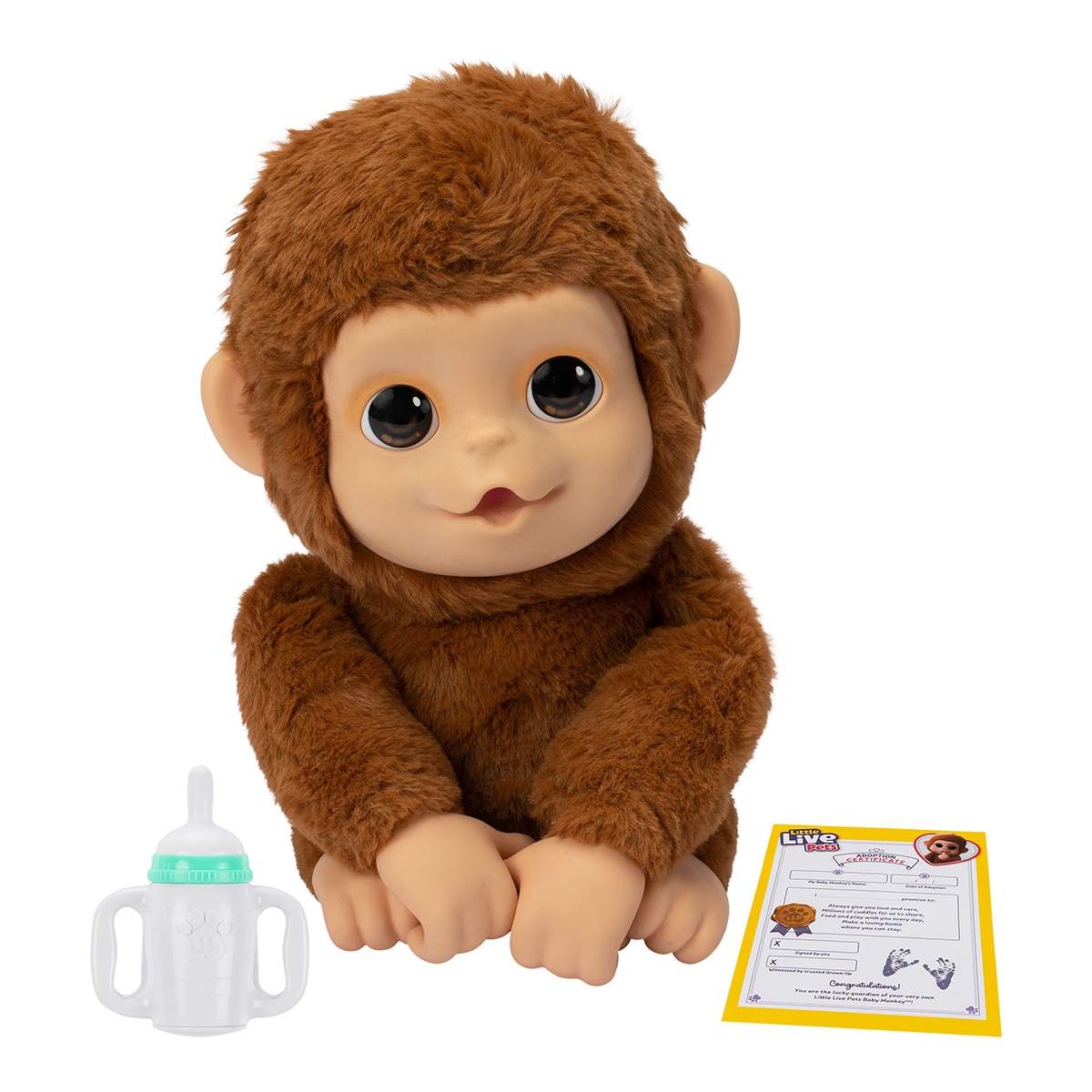 Peluche interactivo My Baby Monkey Little Live Pets 3