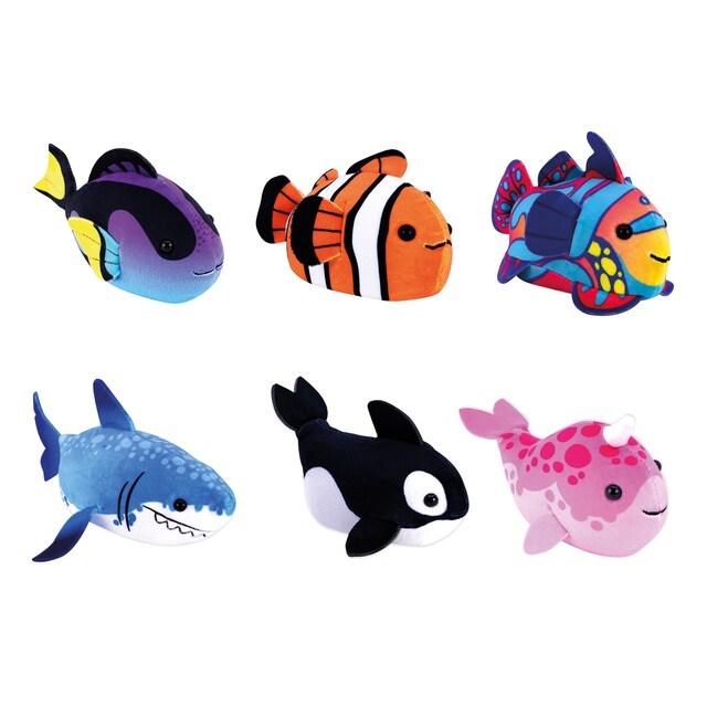 Imagen 0 de Peluche interactivo Pez Zhu Zhu modelos surtidos