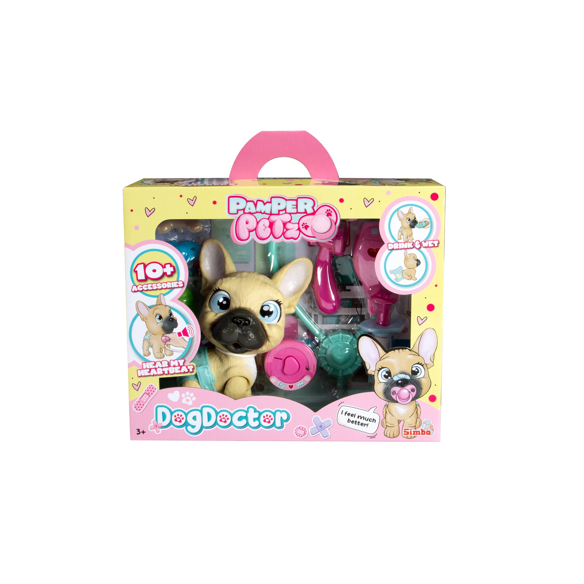 Peluche interactivo Pamper Petz Dog Doctor Simba Toys 3