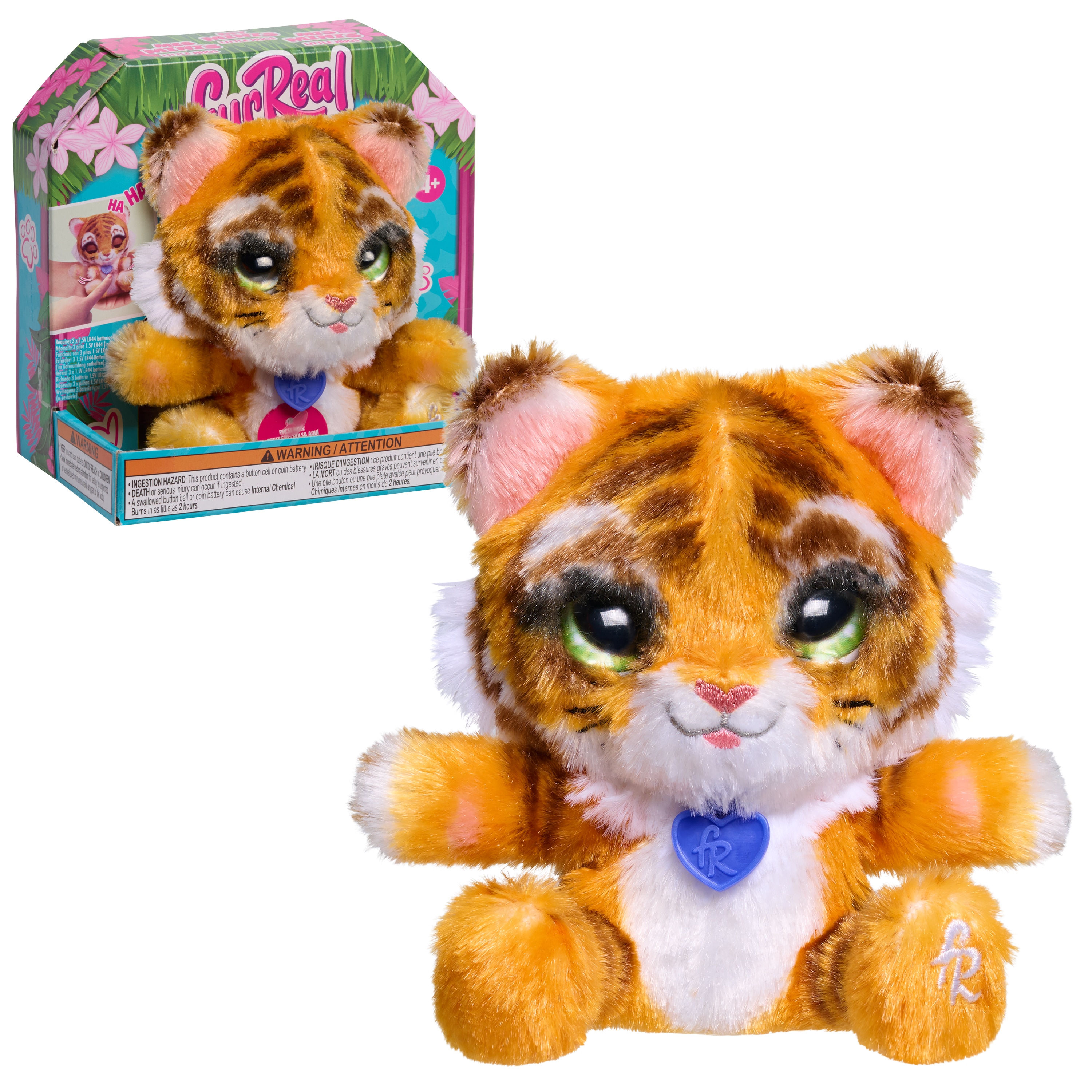 Peluche interactivo My Mini's Little Hugs Panda/Koala/Tiger FurReal modelos surtidos 8