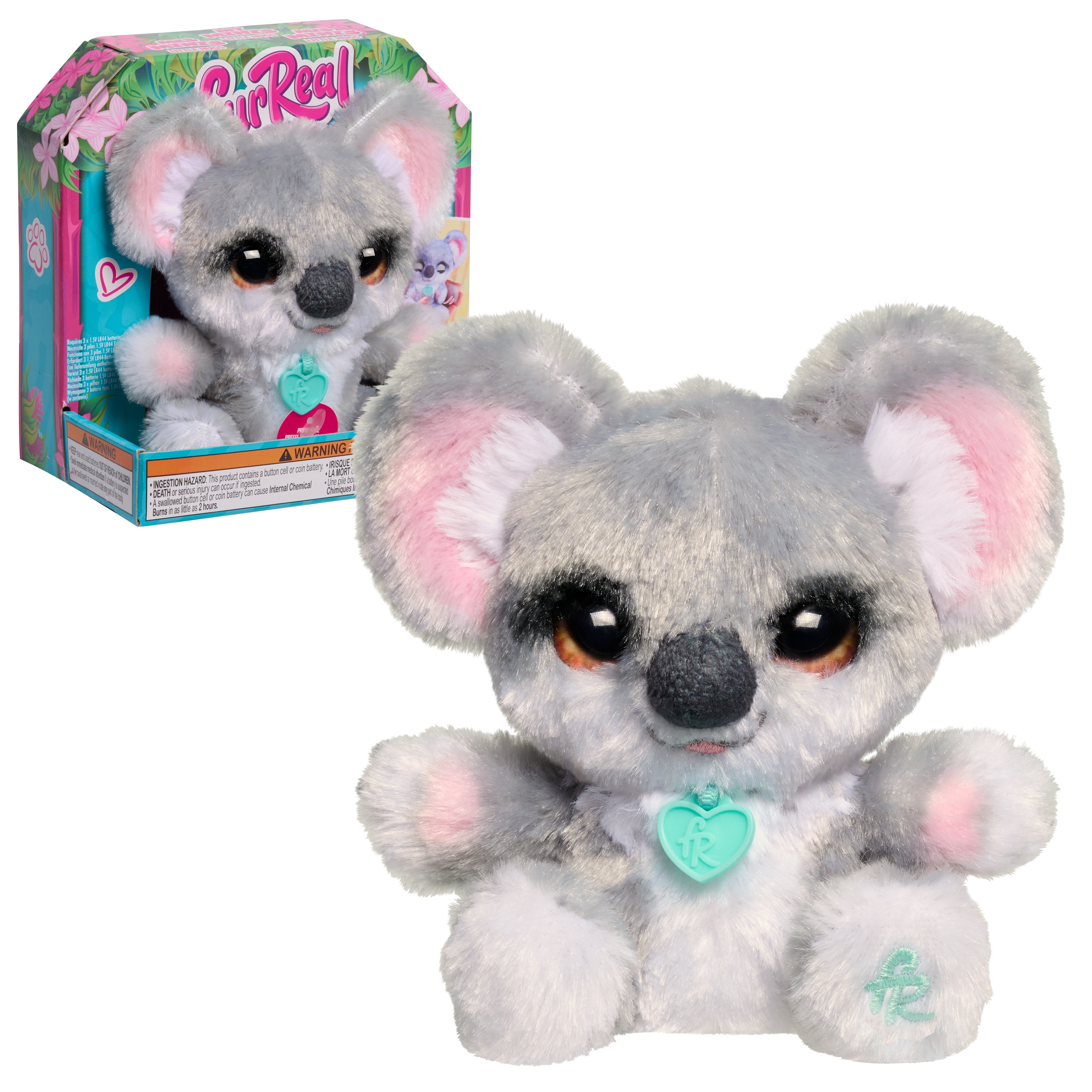 Peluche interactivo My Mini's Little Hugs Panda/Koala/Tiger FurReal modelos surtidos 9